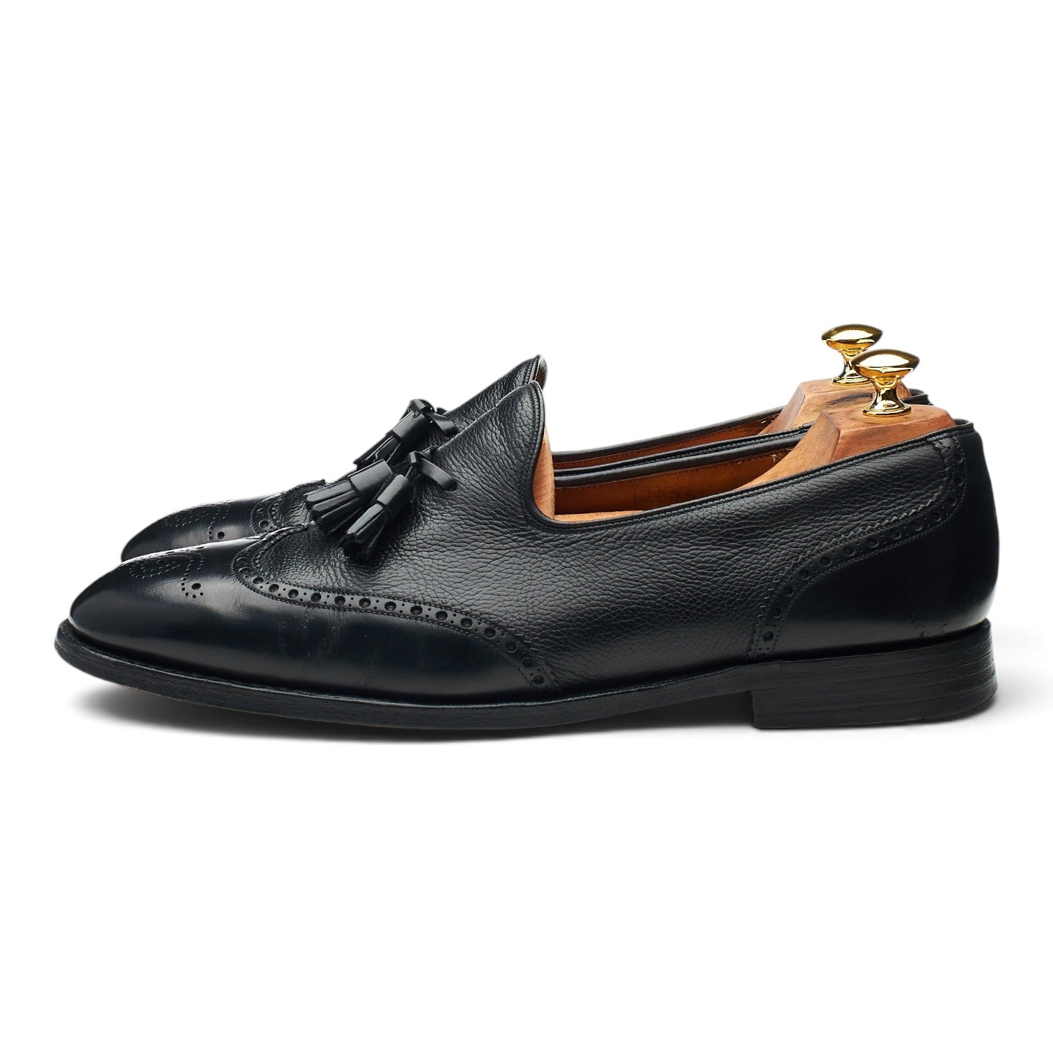 Church's Monet mocassins cuir noir grainé UK 11