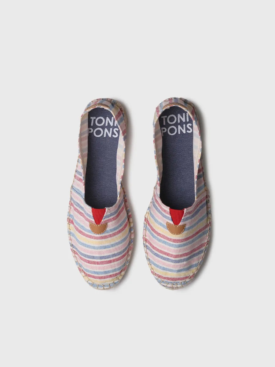 Toni Pons BLANES-RN espadrilles toile rayée plates