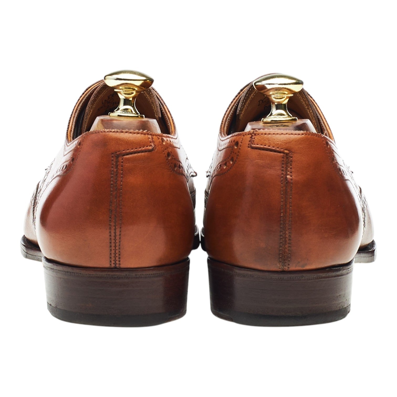 Gaziano & Girling Woburn Derby cuir vintage pointure UK 7