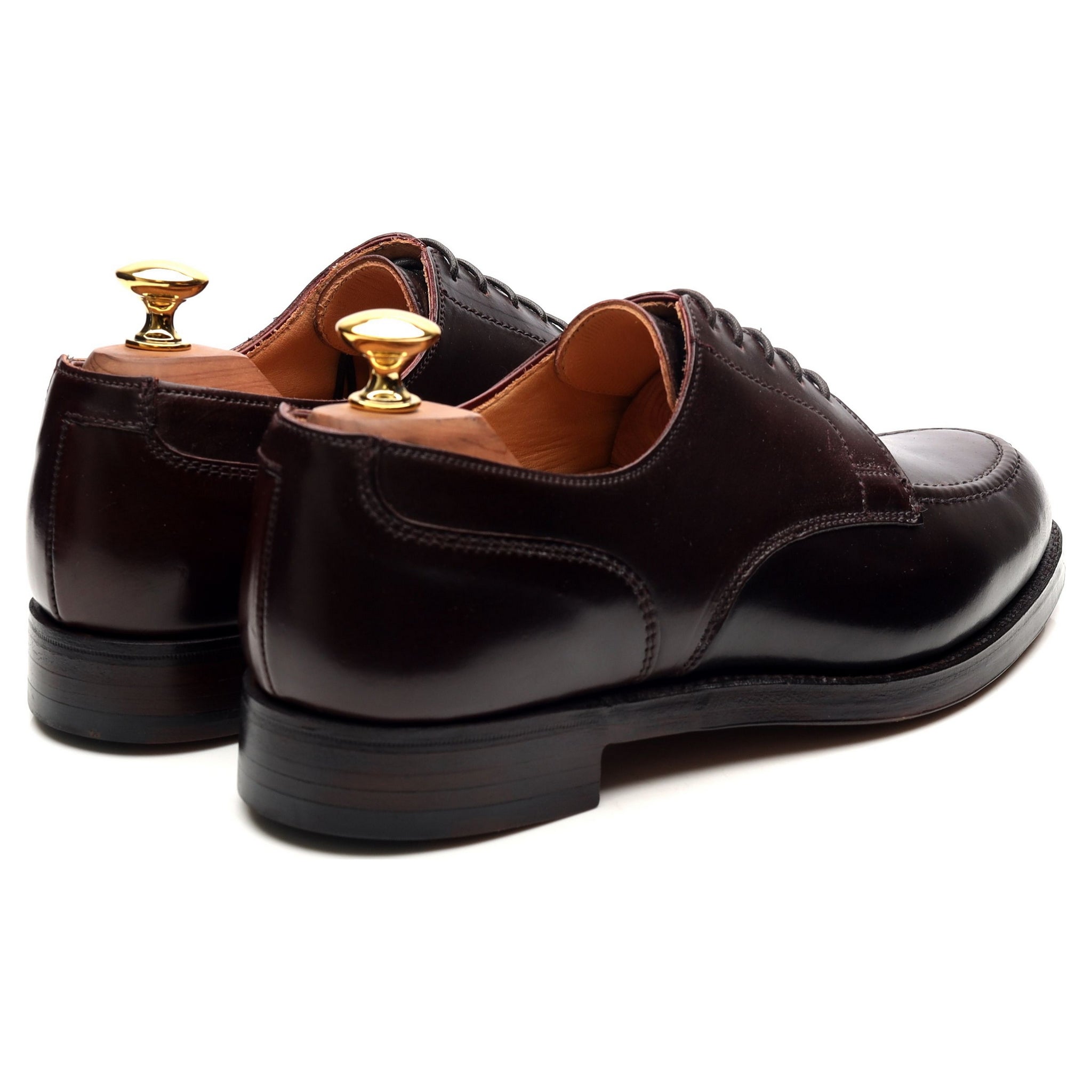 Crockett & Jones Onslow derby cuir cordovan bordeaux 6,5