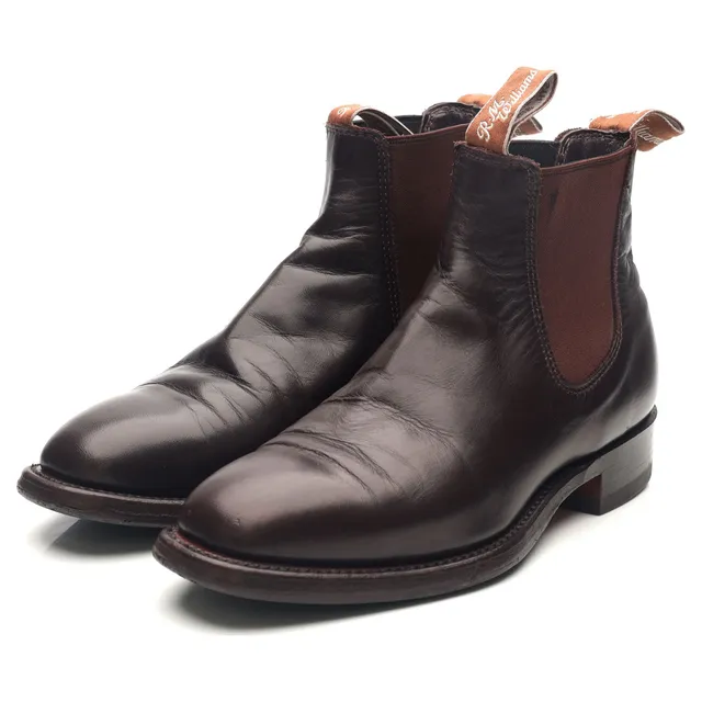 R.M. Williams Comfort Macquarie bottines chelsea marron 37 cuir