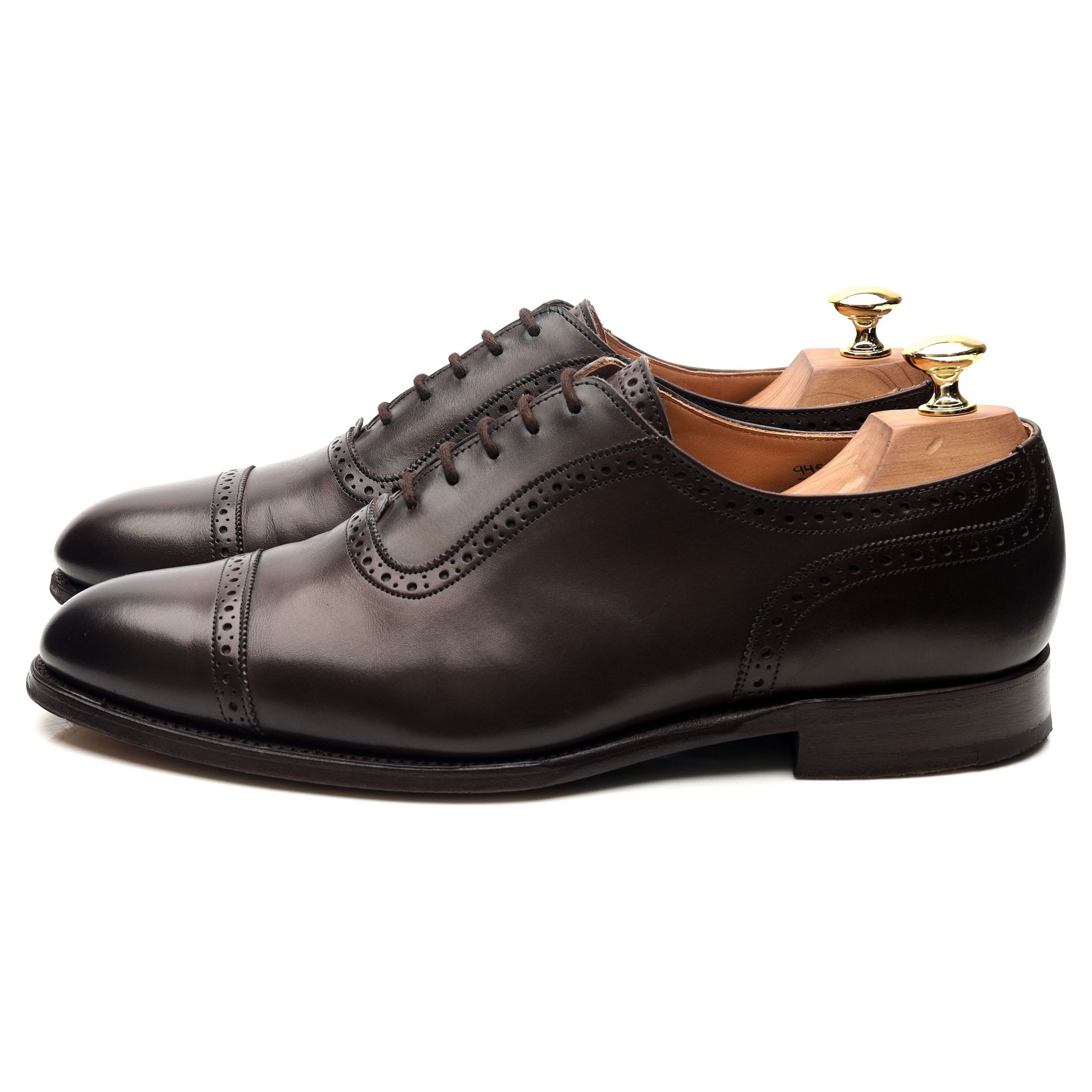 Tricker's Hamilton richelieu cuir espresso UK 8,5