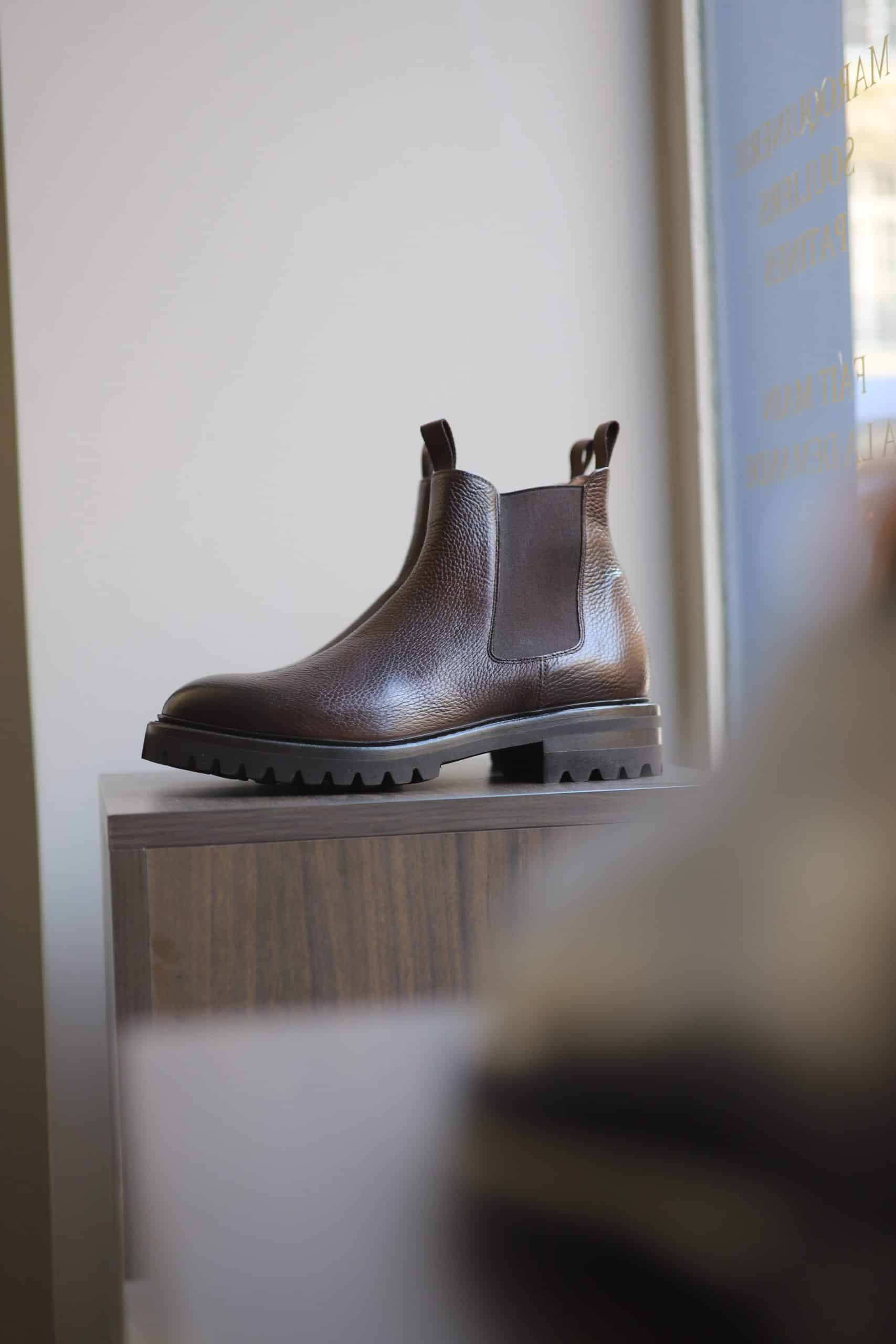 Malfroid Berrière II boots cuir grainé