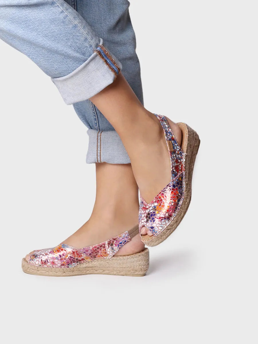 Toni Pons Bernia-PM espadrille cuir bout ouvert