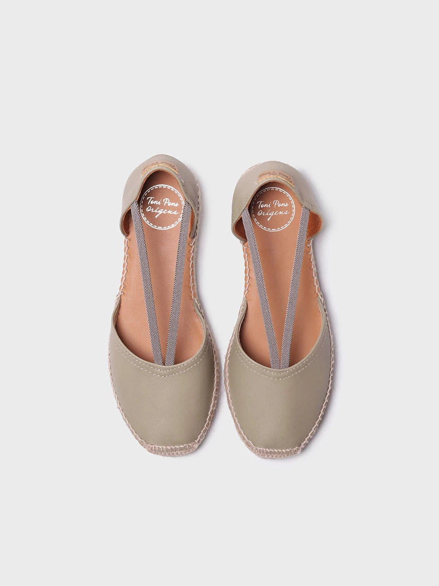 Toni Pons Erla-A espadrille cuir 38 talon 3,5 cm