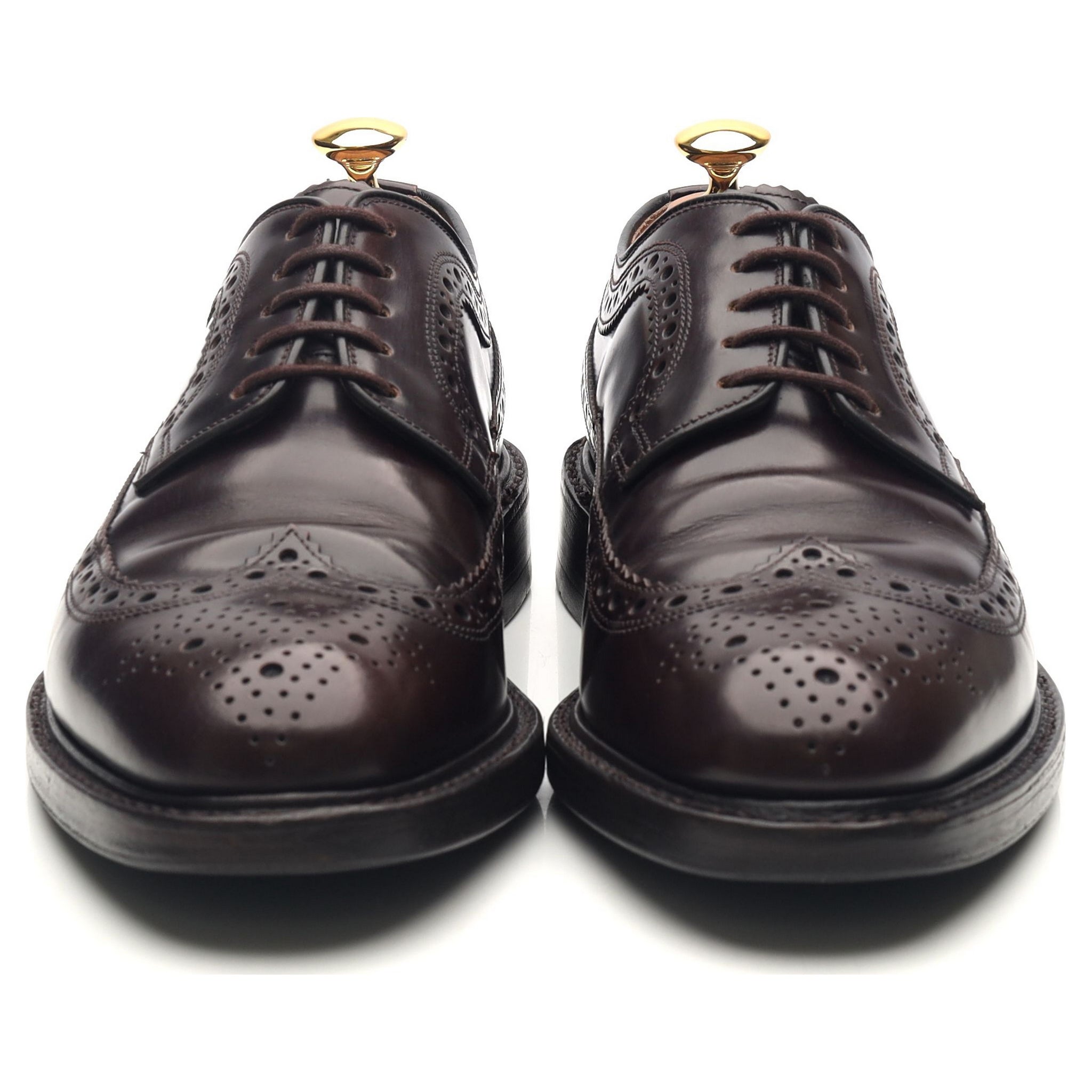 Loake Royal Brogue derbies cuir bordeaux 6 UK