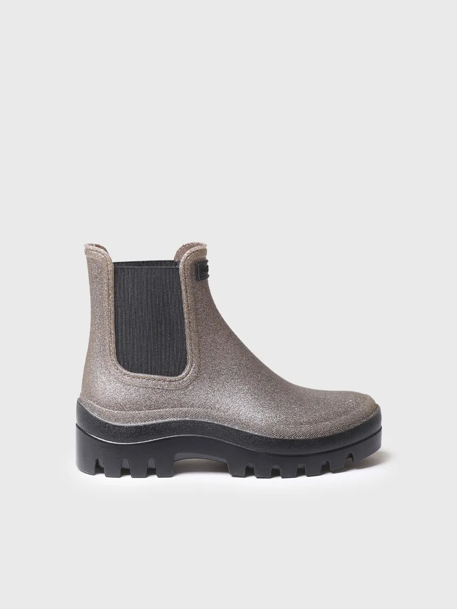 Toni Pons CALGARY botte pluie femme platine