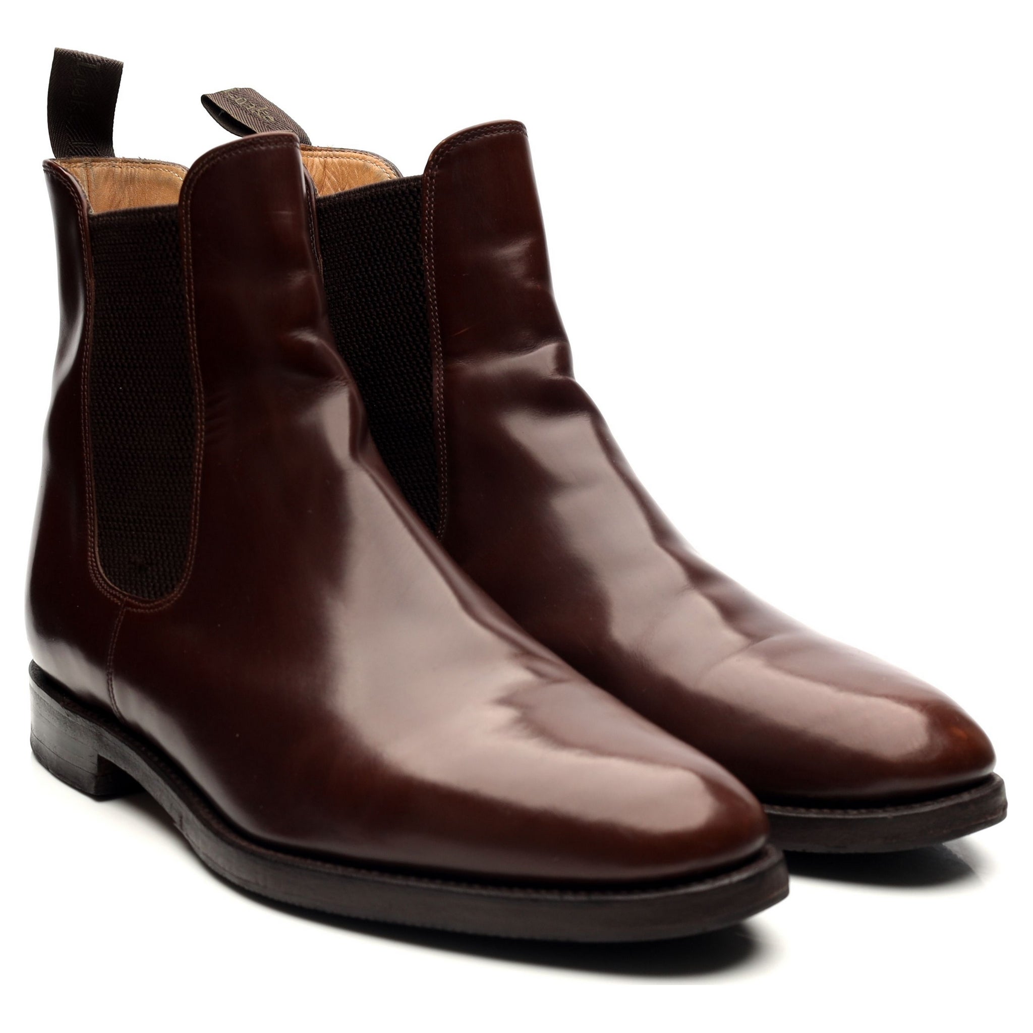 Loake 290 boots chelsea cuir marron pointure UK 10