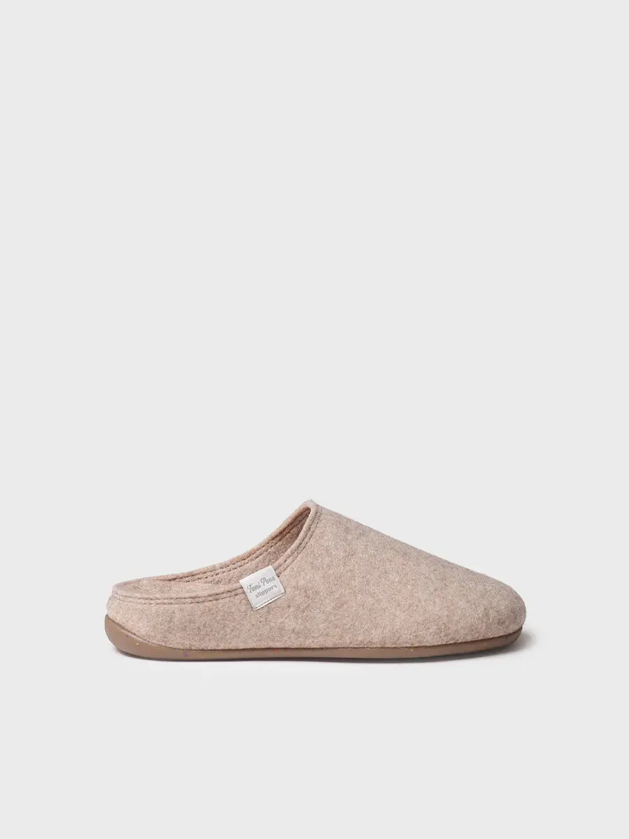 Toni Pons Mona-fr mule feutre recyclé beige