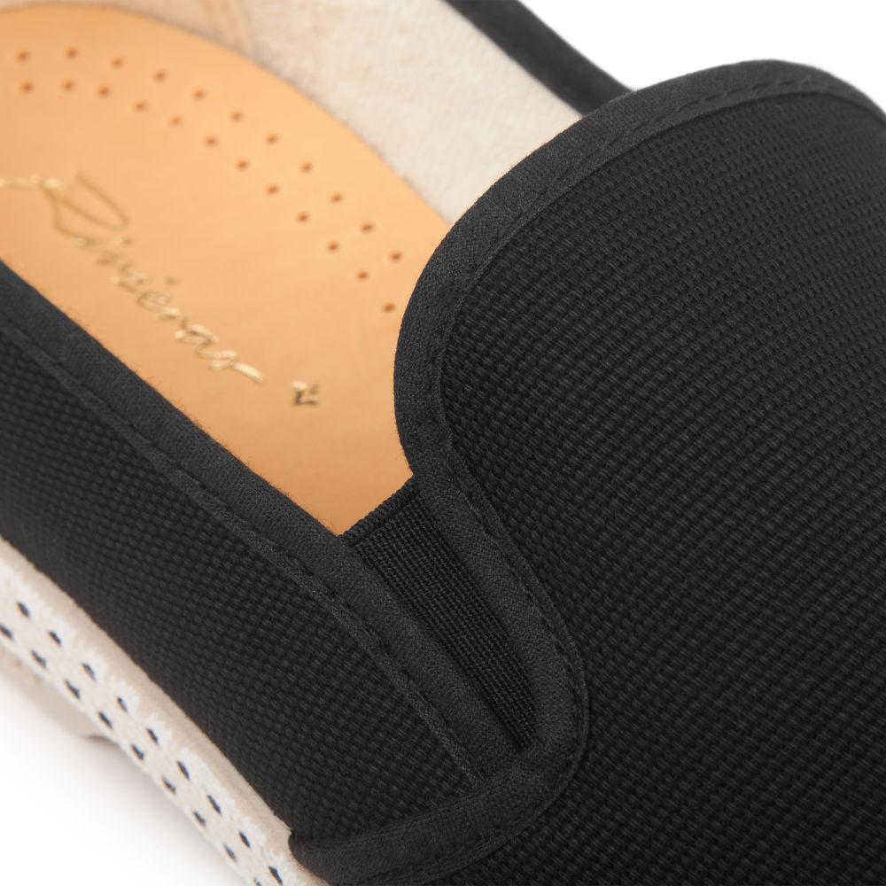 Rivieras Classic Toile Noir espadrilles coton