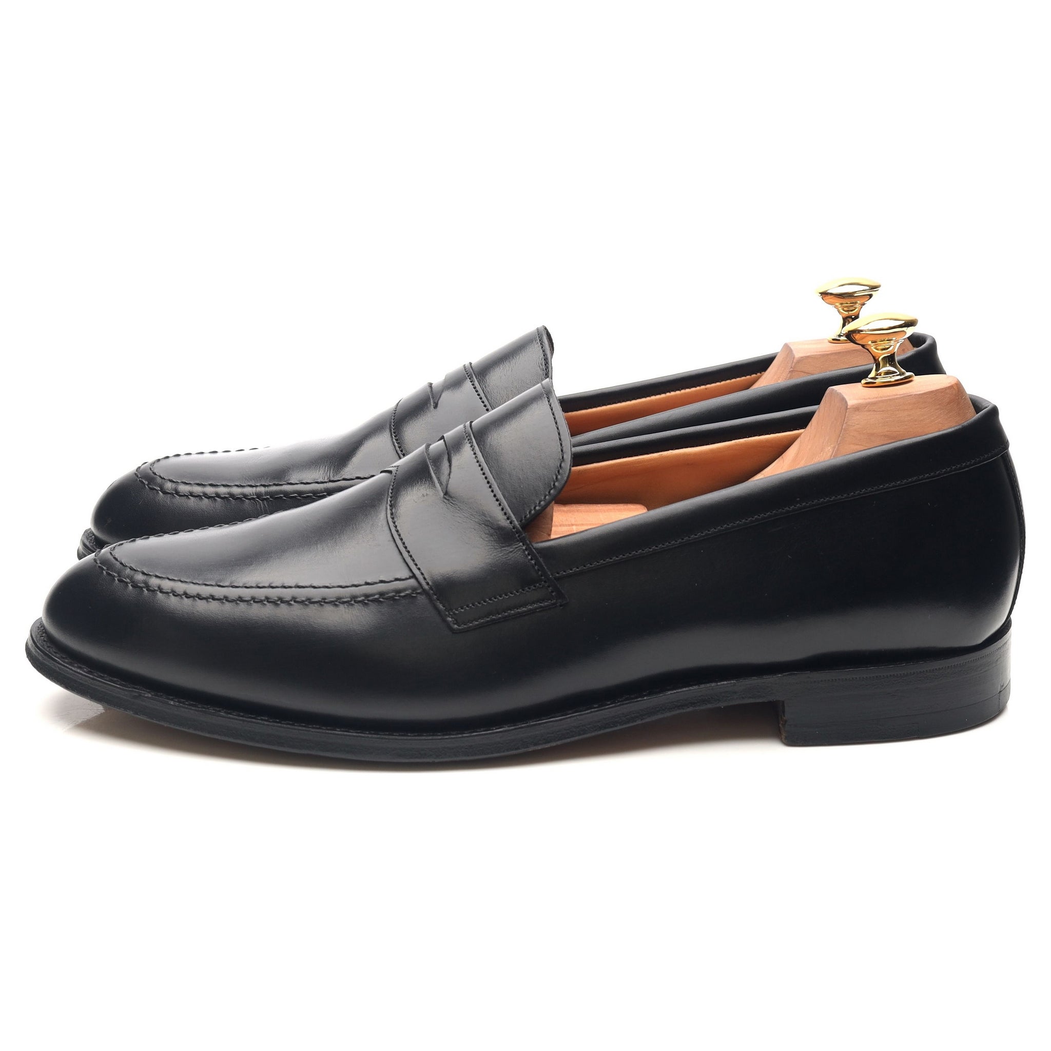 Cheaney Cannon mocassins cuir noir UK 10