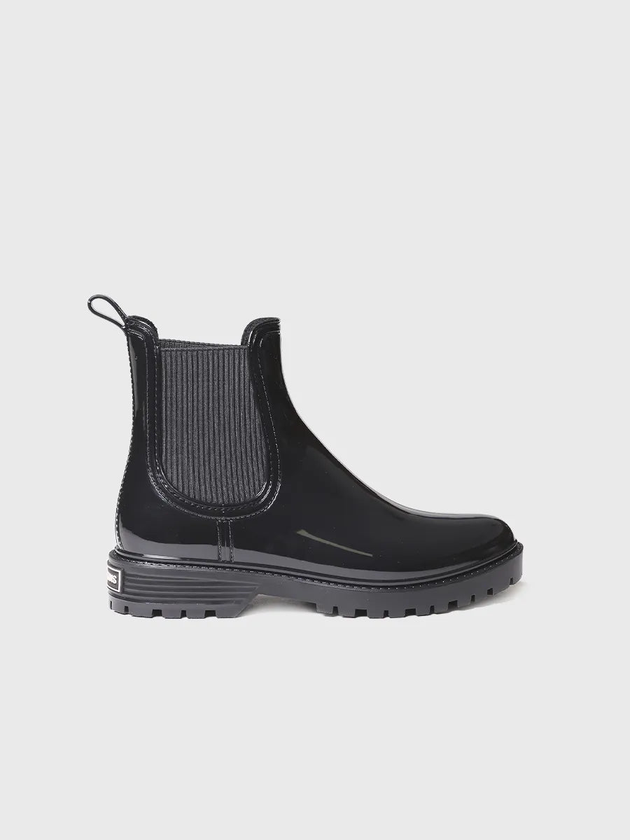 Toni Pons Cavan botte pluie femme noire