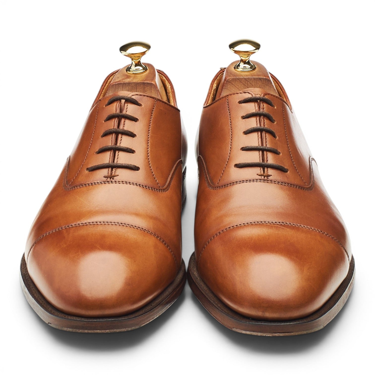 Crockett & Jones Whitehall oxford cuir marron UK 9,5