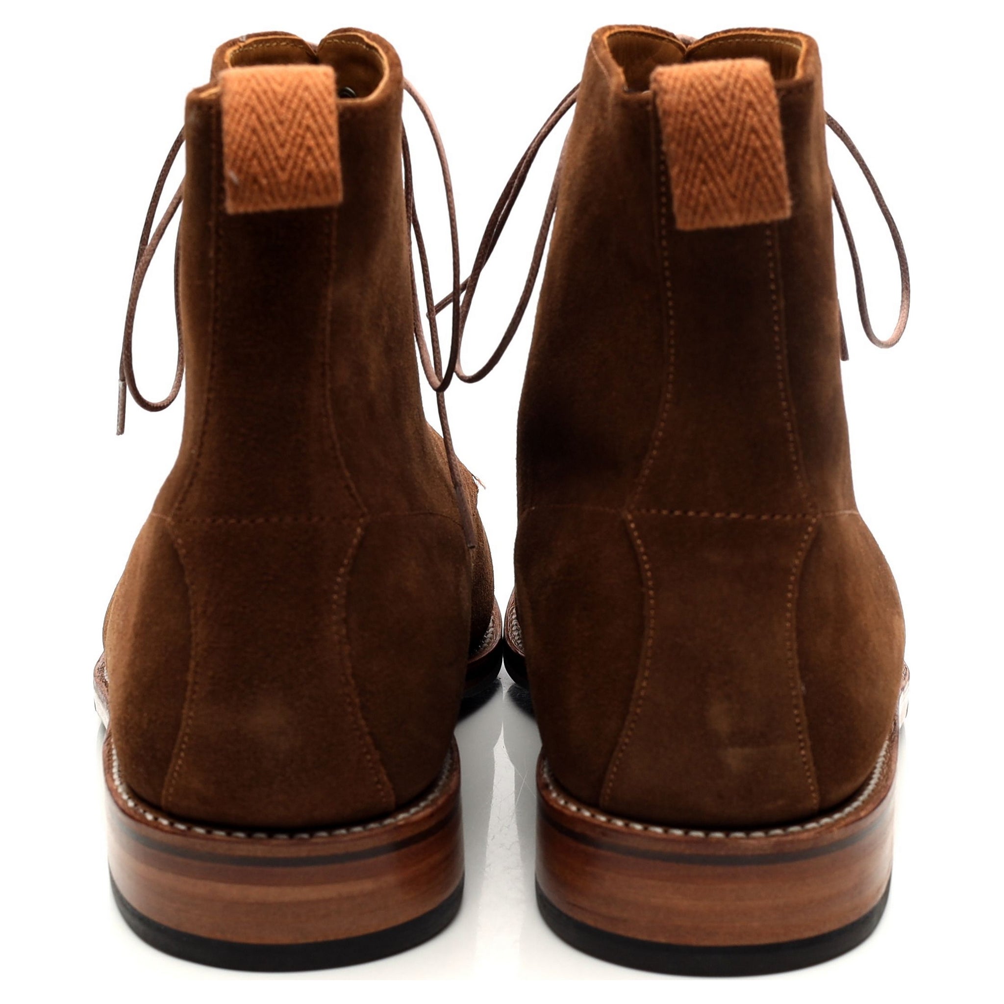 Grenson Sawyer boots daim marron UK 10