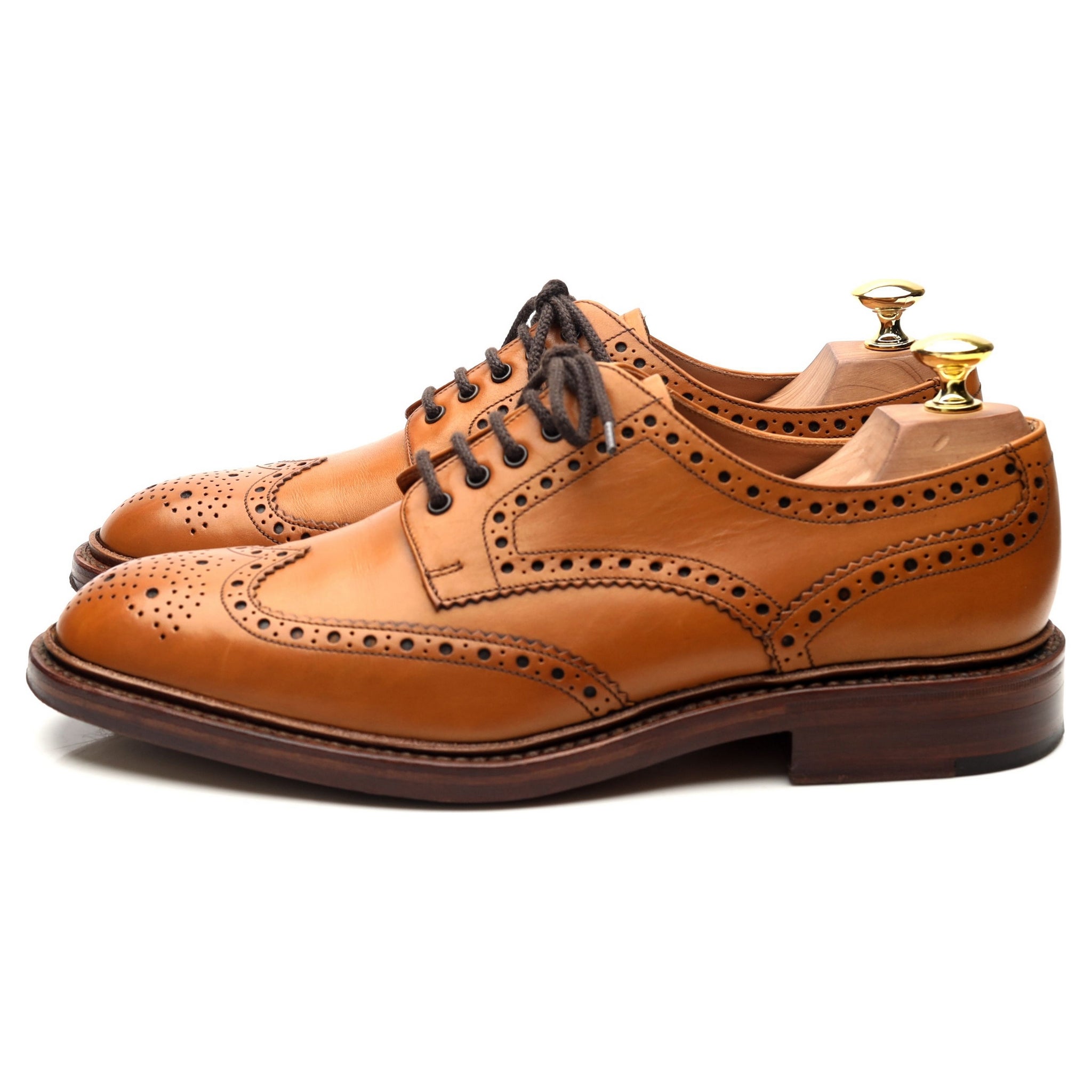 Loake Chester 2 derby cuir marron pointure UK 8