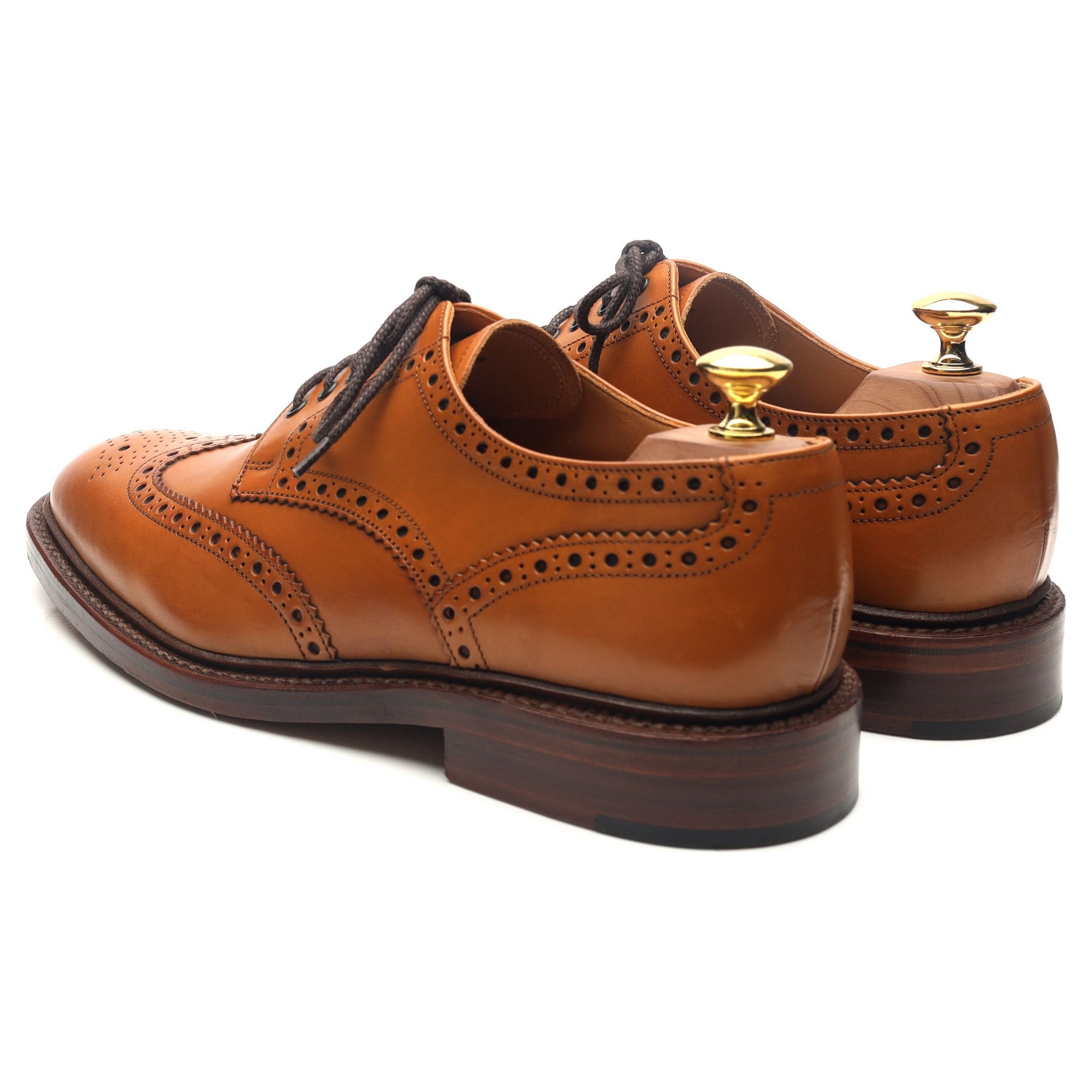 Loake 1880 Chester 2 derby cuir marron UK 8