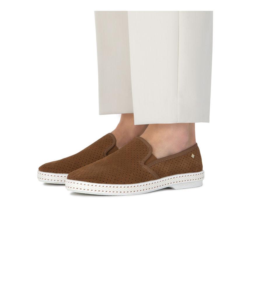 Rivieras Classic espadrilles marron suède cuir