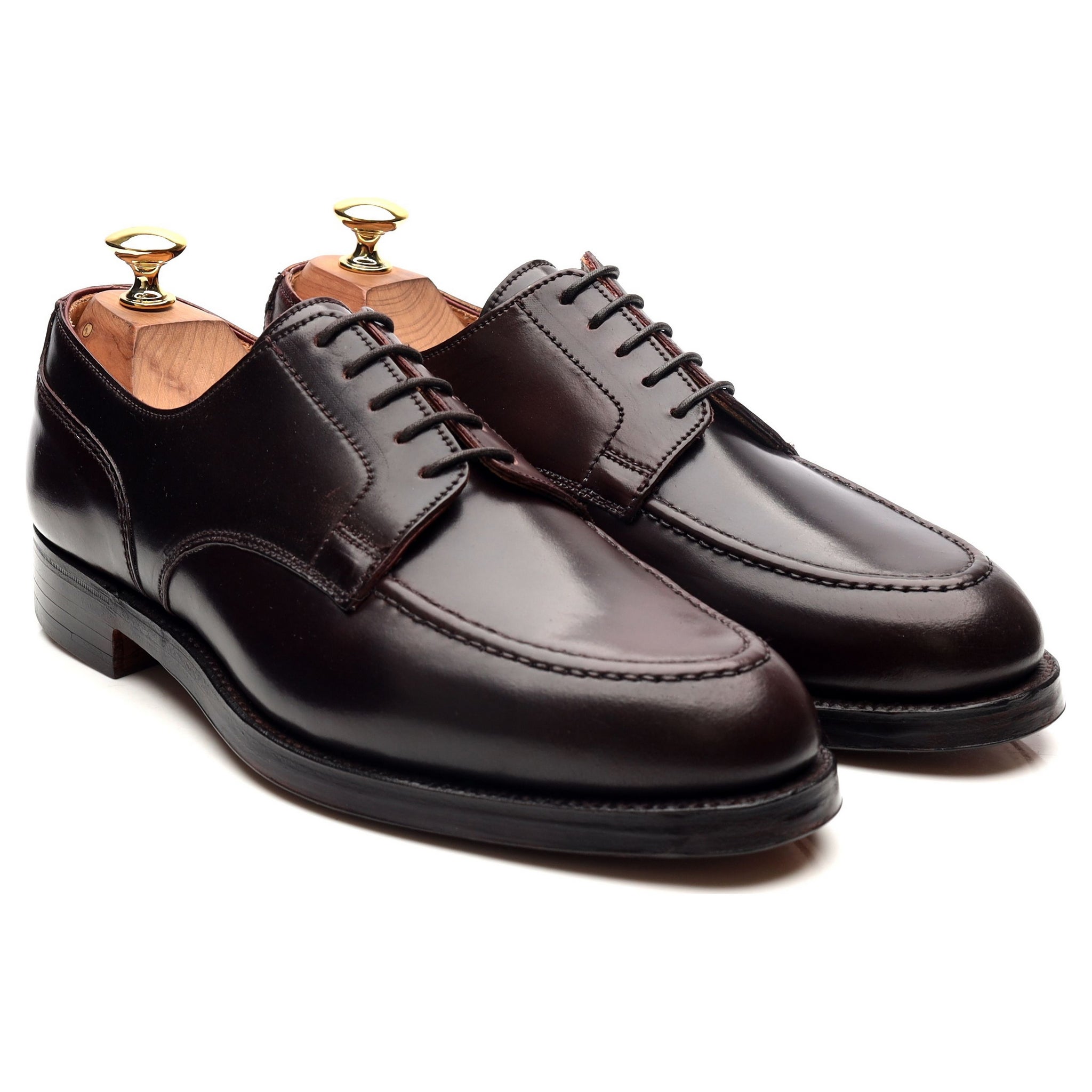Crockett & Jones Onslow derby cuir cordovan bordeaux 6,5