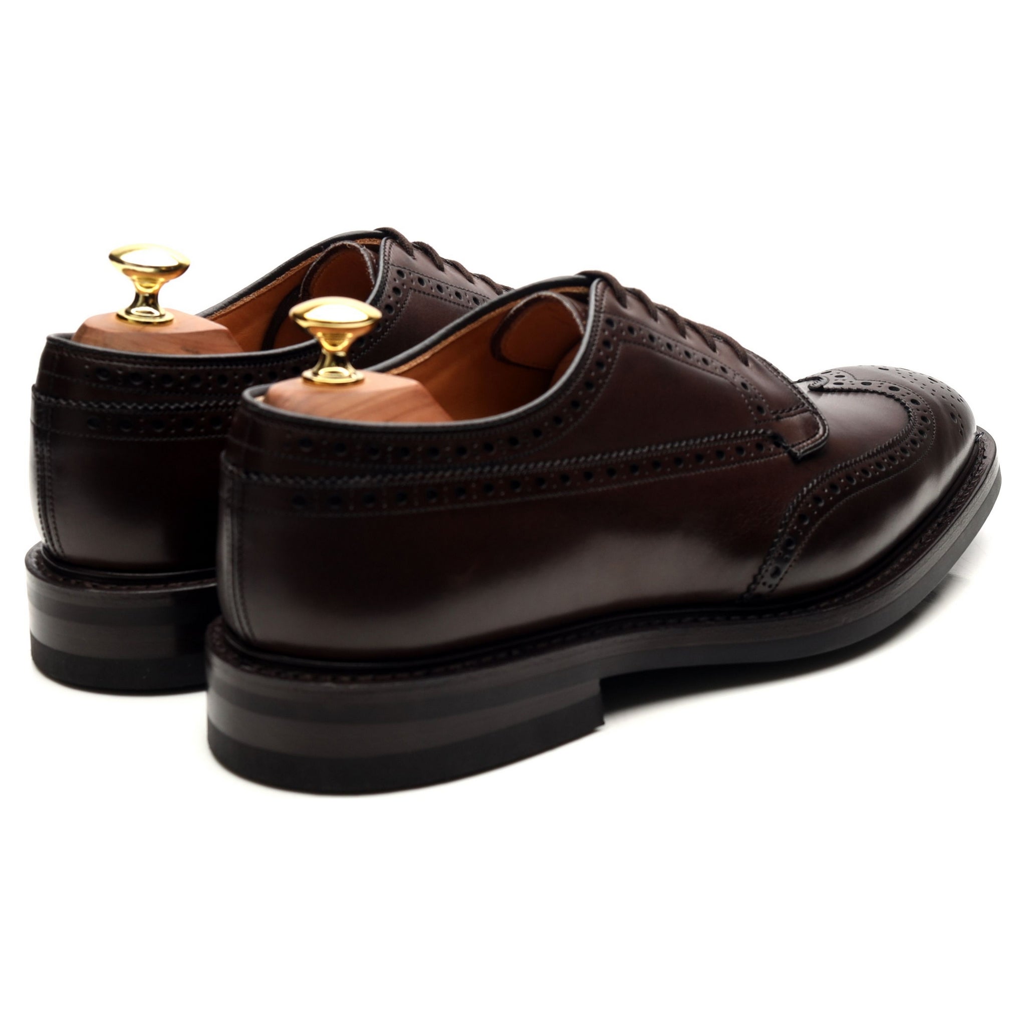 Church's Grafton derby cuir marron foncé UK 8