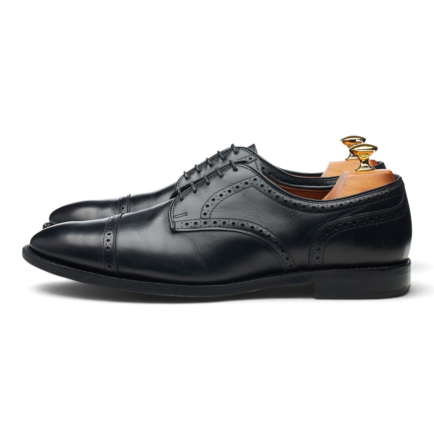 Allen Edmonds The City Derby cuir noir UK 9
