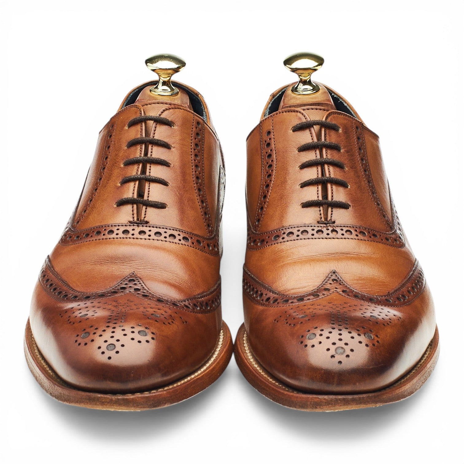 Barker Valiant richelieu cuir marron UK 7,5