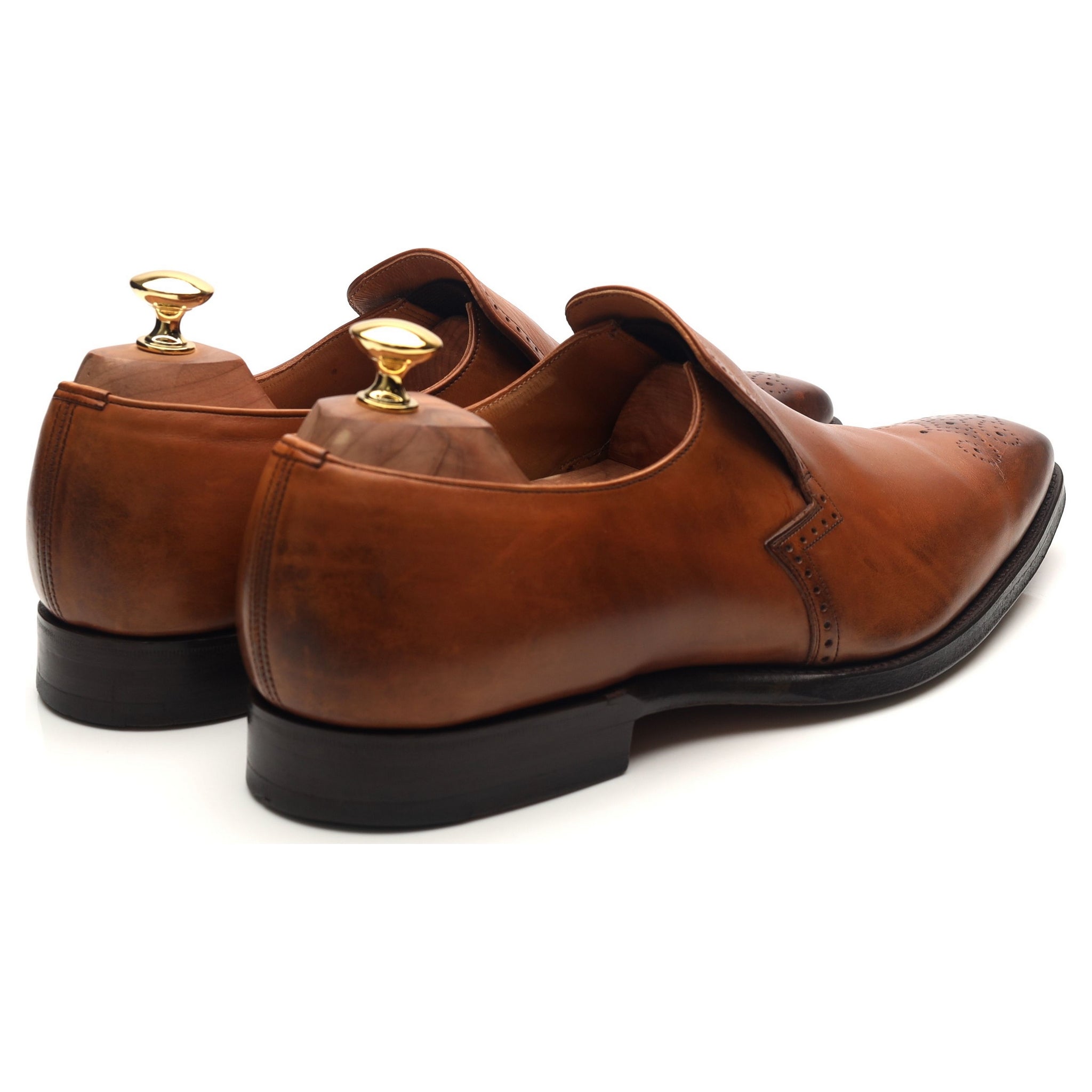 Cheaney Ellis mocassins cuir camel UK 10