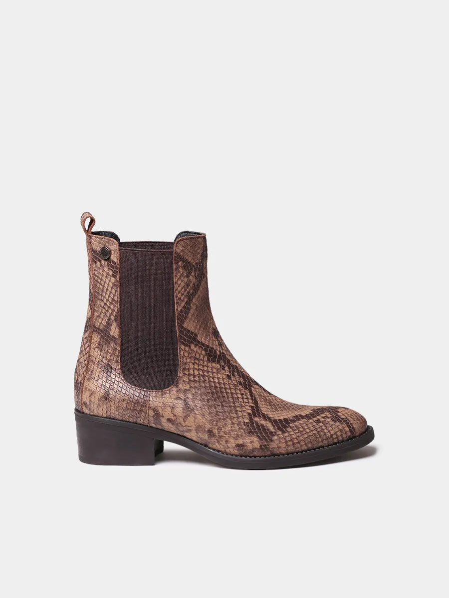 Toni Pons Tortosa-PI bottines cuir effet serpent