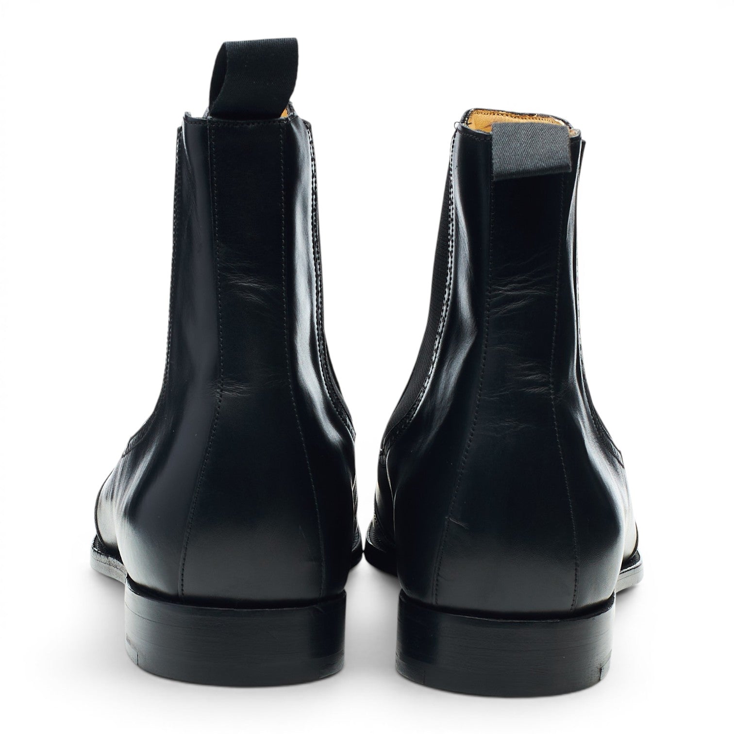 Barker Luxembourg bottines chelsea cuir noir pointure 10,5 semelle cuir
