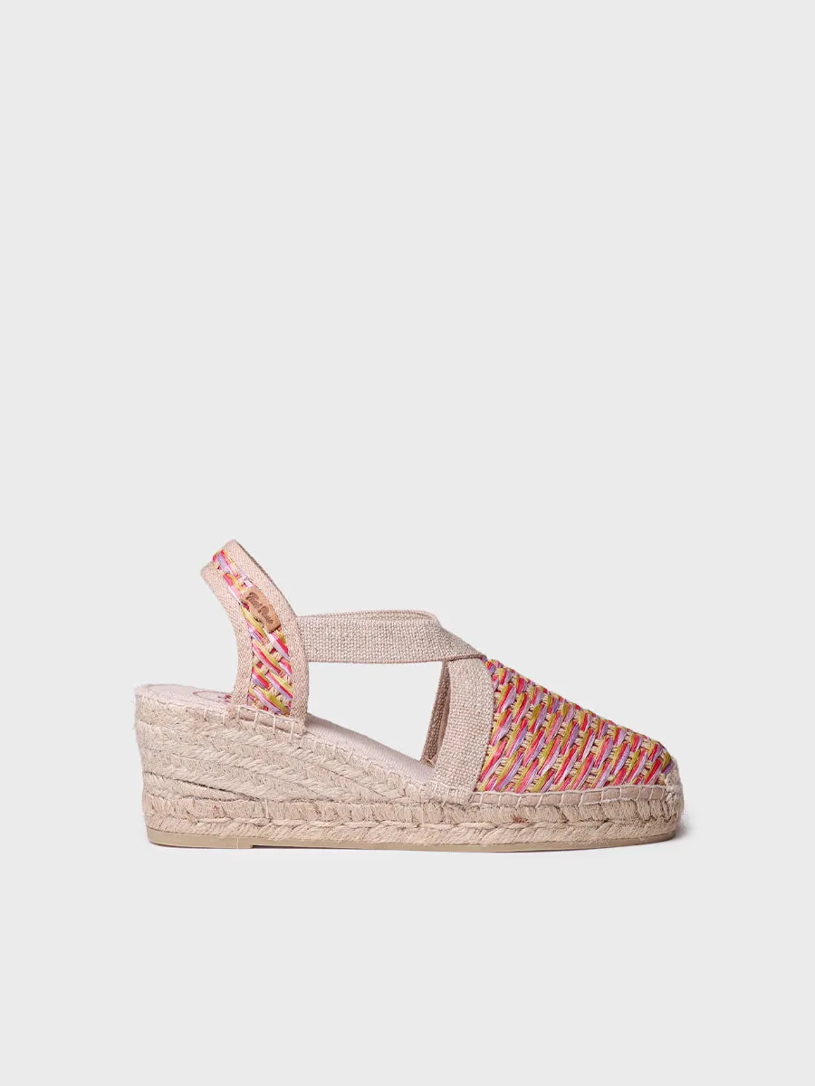 Toni Pons Terra-CS espadrilles vegan raphia multicolore