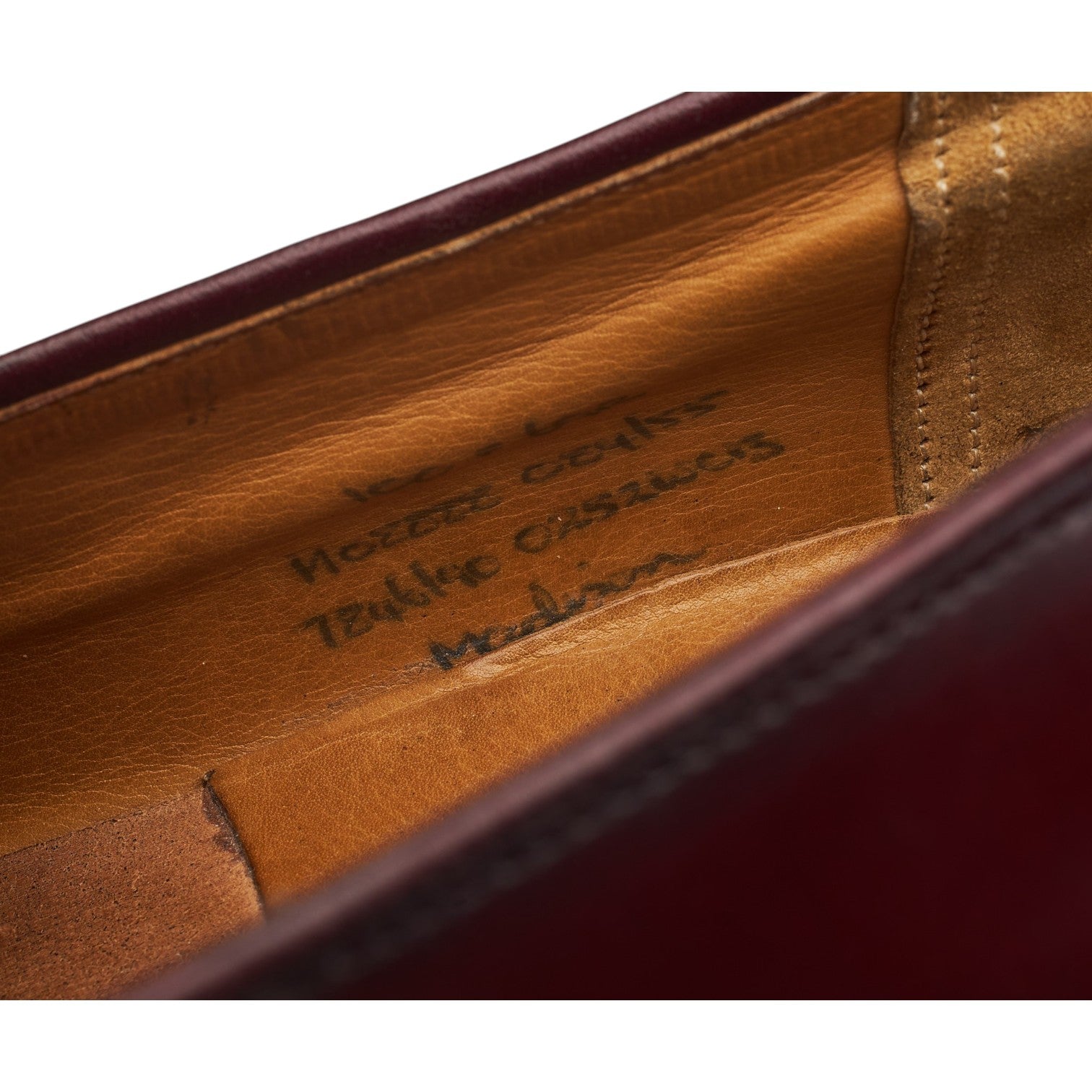 Church’s Madison mocassin cuir bordeaux UK 10