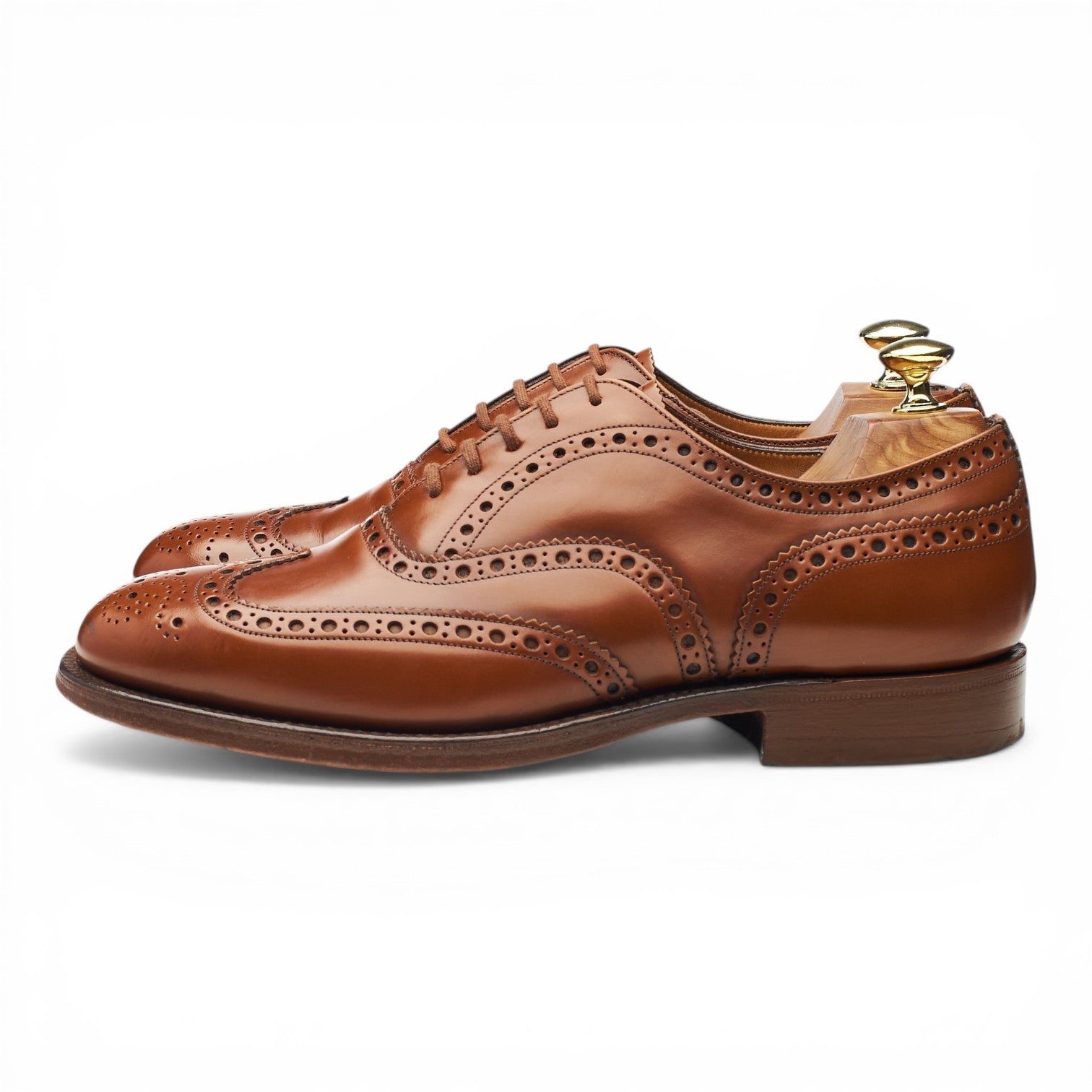 Church's Burwood richelieu brogue cuir tabac UK 7.5 cuir