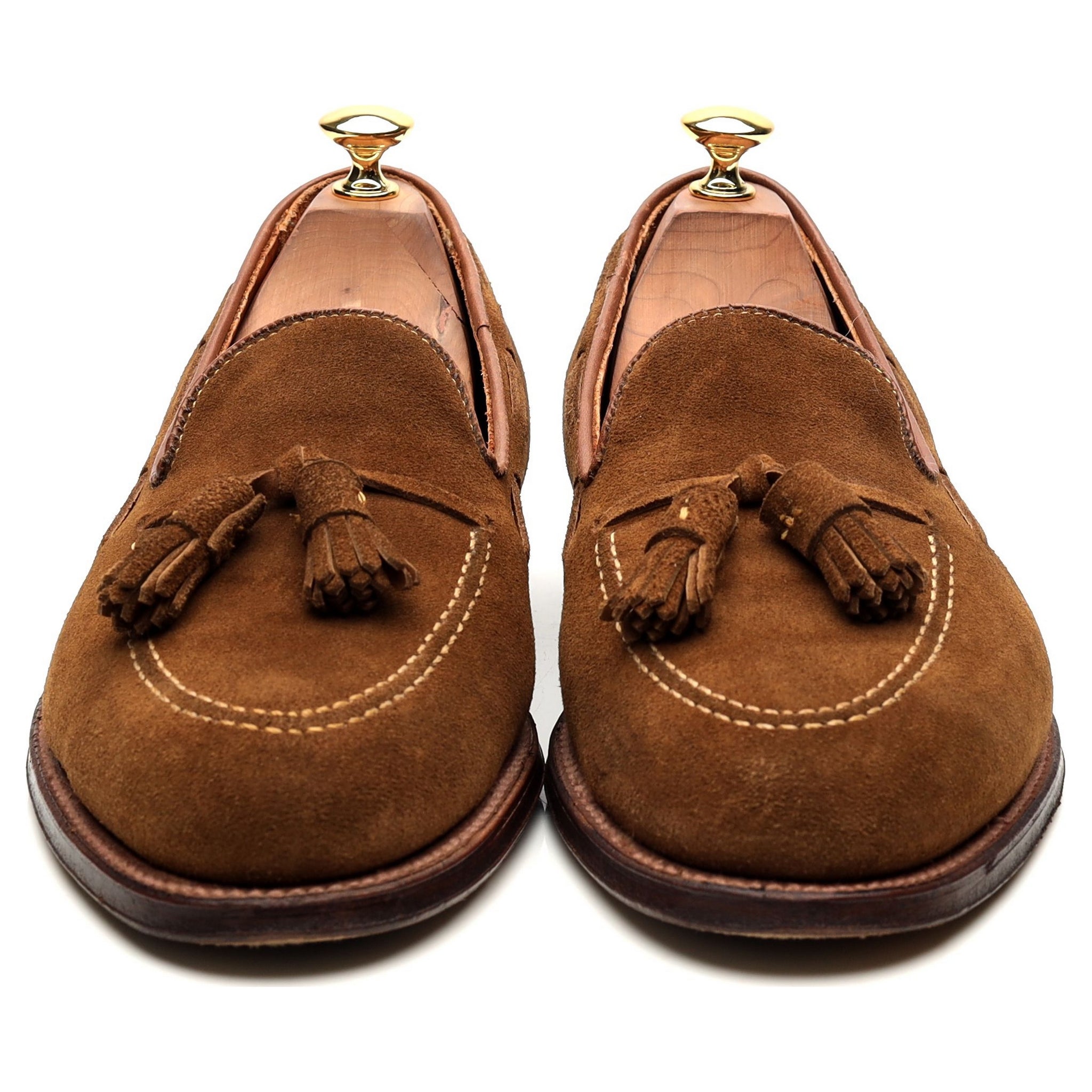 Alden 3403 mocassins daim marron pointure UK 8.5