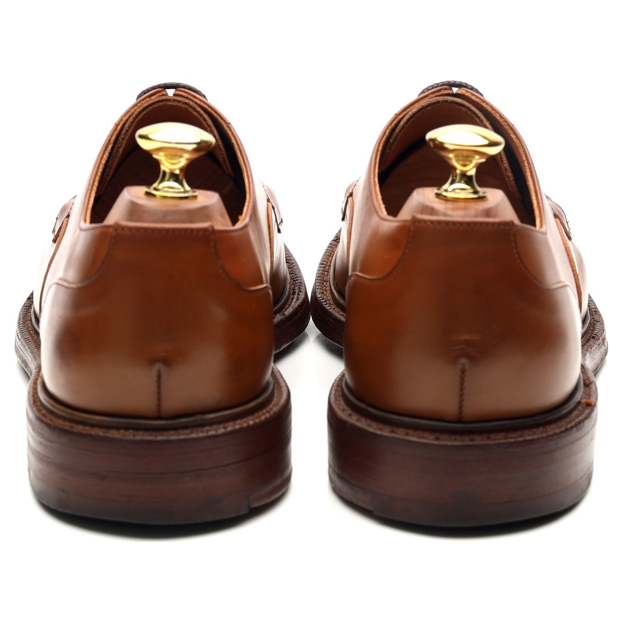 Church's Brixham derby cuir marron clair UK 8 semelle cuir