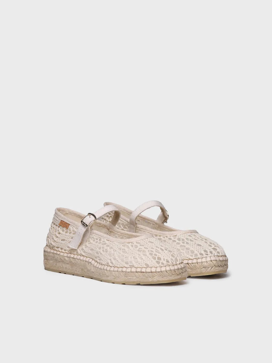 Toni Pons Inca-AD mary jane femme crochet boucle