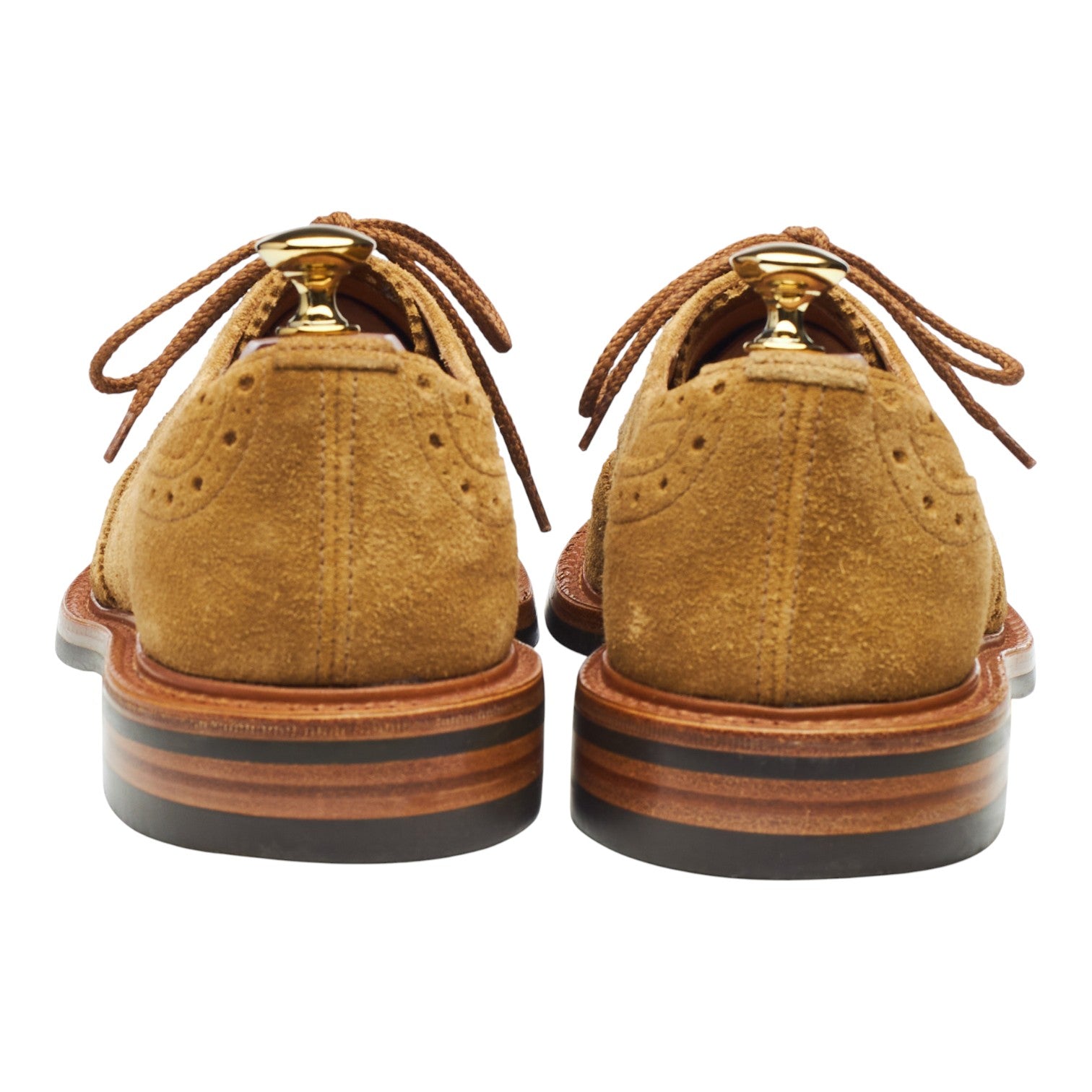 Tricker's Bourton derbies sable pointure UK 6.5 suède