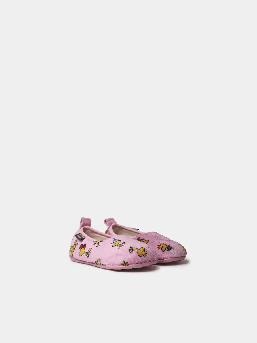 Toni Pons Woody chaussons enfant fourrure Snoopy