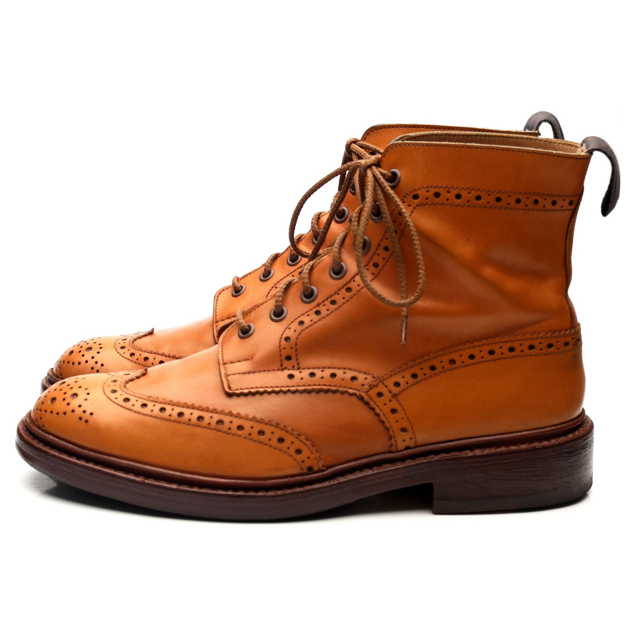 Tricker's Stow bottines cuir marron clair 9