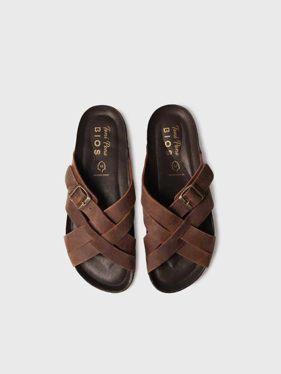 Toni Pons GALATSI-PE sandales cuir homme brides croisées