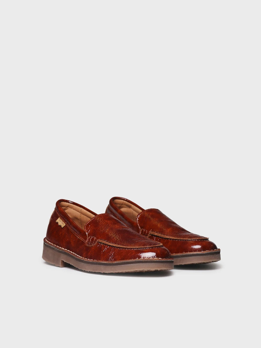 Toni Pons Ivars-Ca mocassin cuir verni semelle 2,5 cm