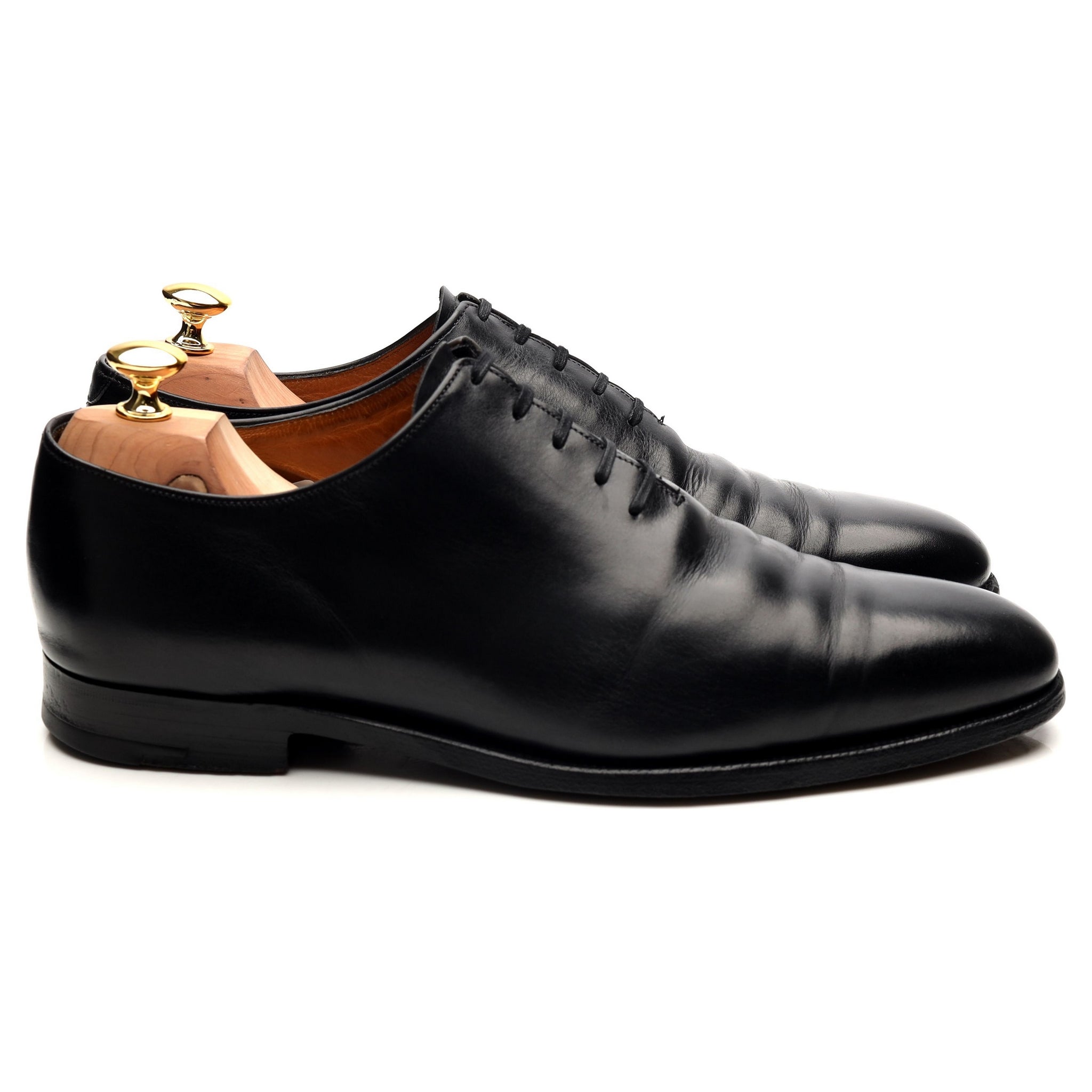 Bowen richelieu wholecut cuir noir pointure 10.5 UK