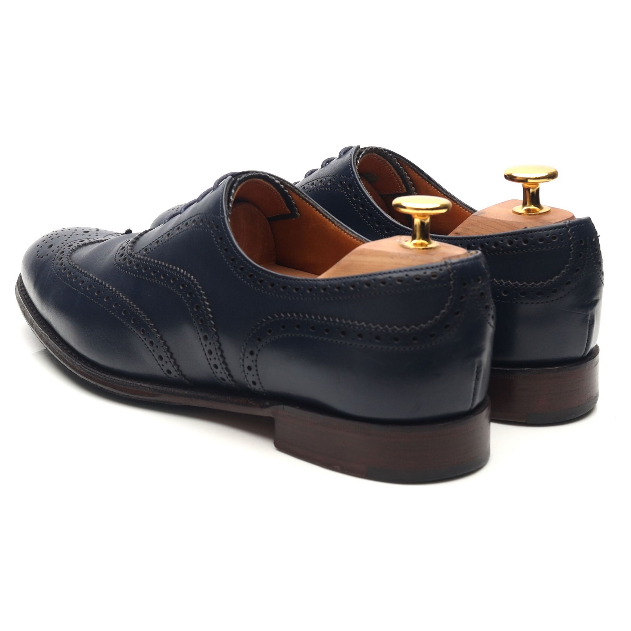 Cheaney Maisie derbies cuir bleu 5 UK femme