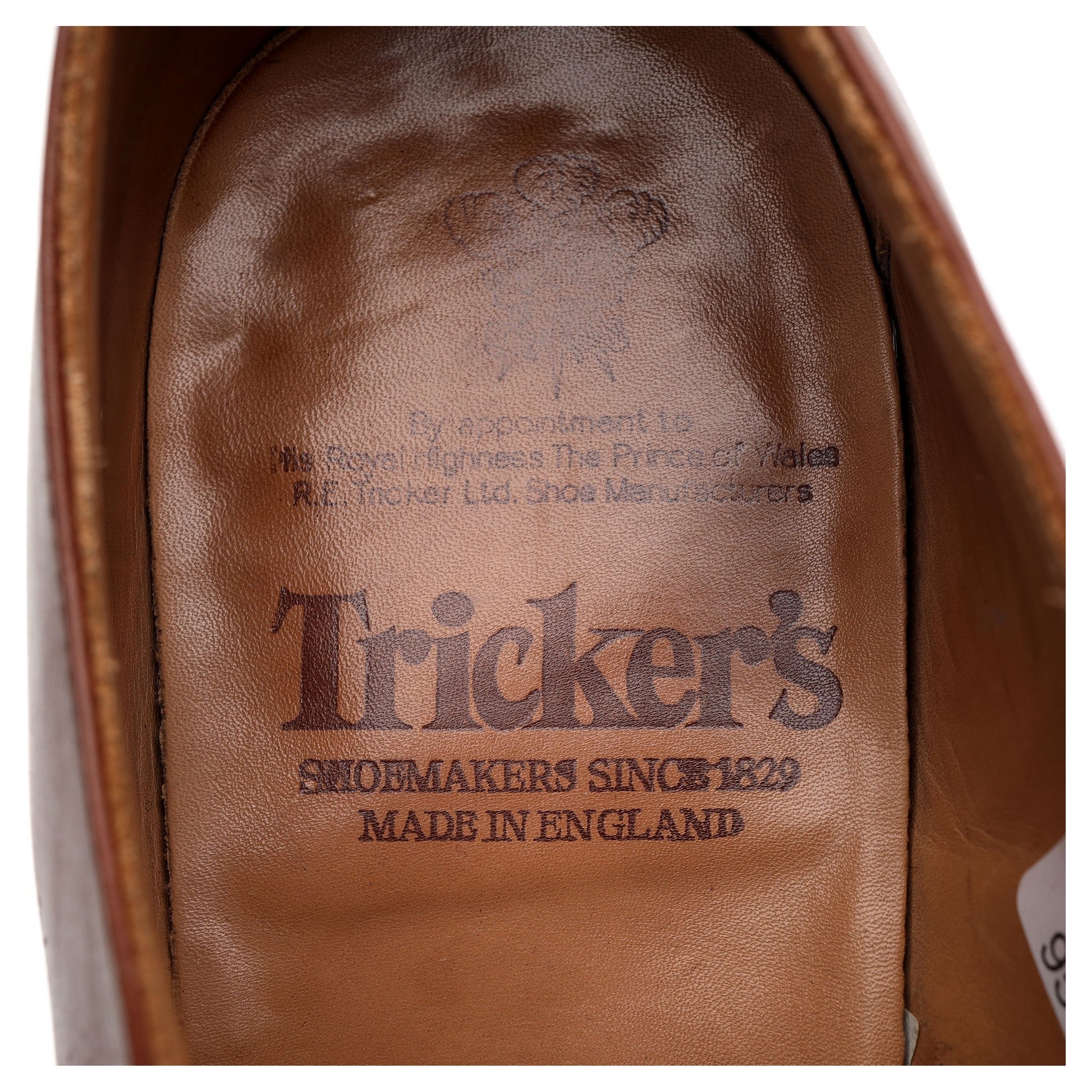 Tricker's Henley richelieu cuir marron 6 UK cérémonie