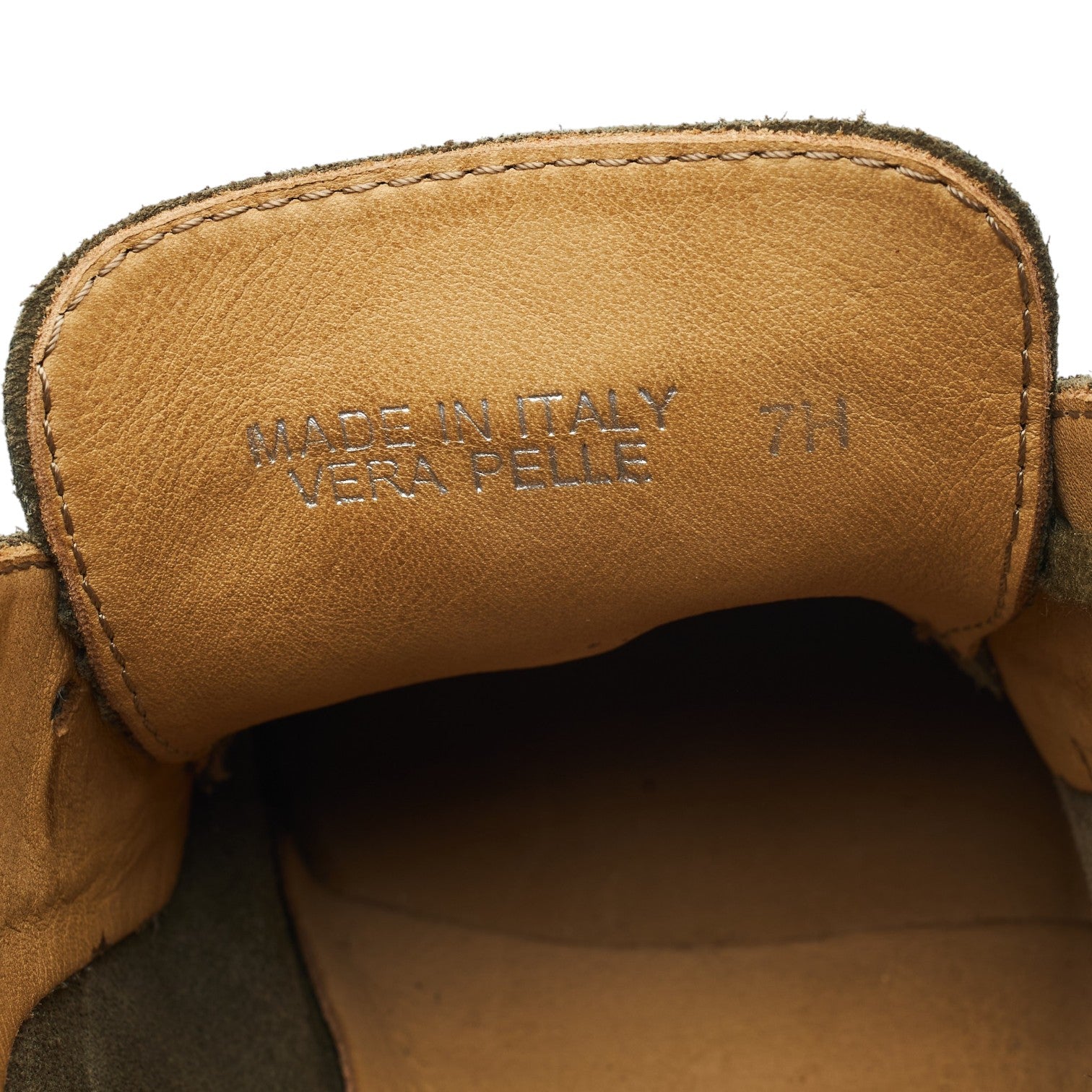 Drake's Crosby bottines chukka daim vert 7.5