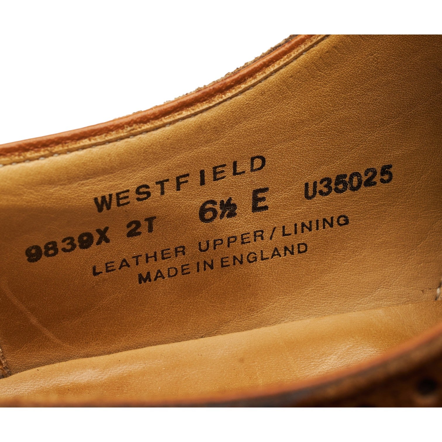 Crockett & Jones Westfield derbies oxford daim tabac UK 6.5
