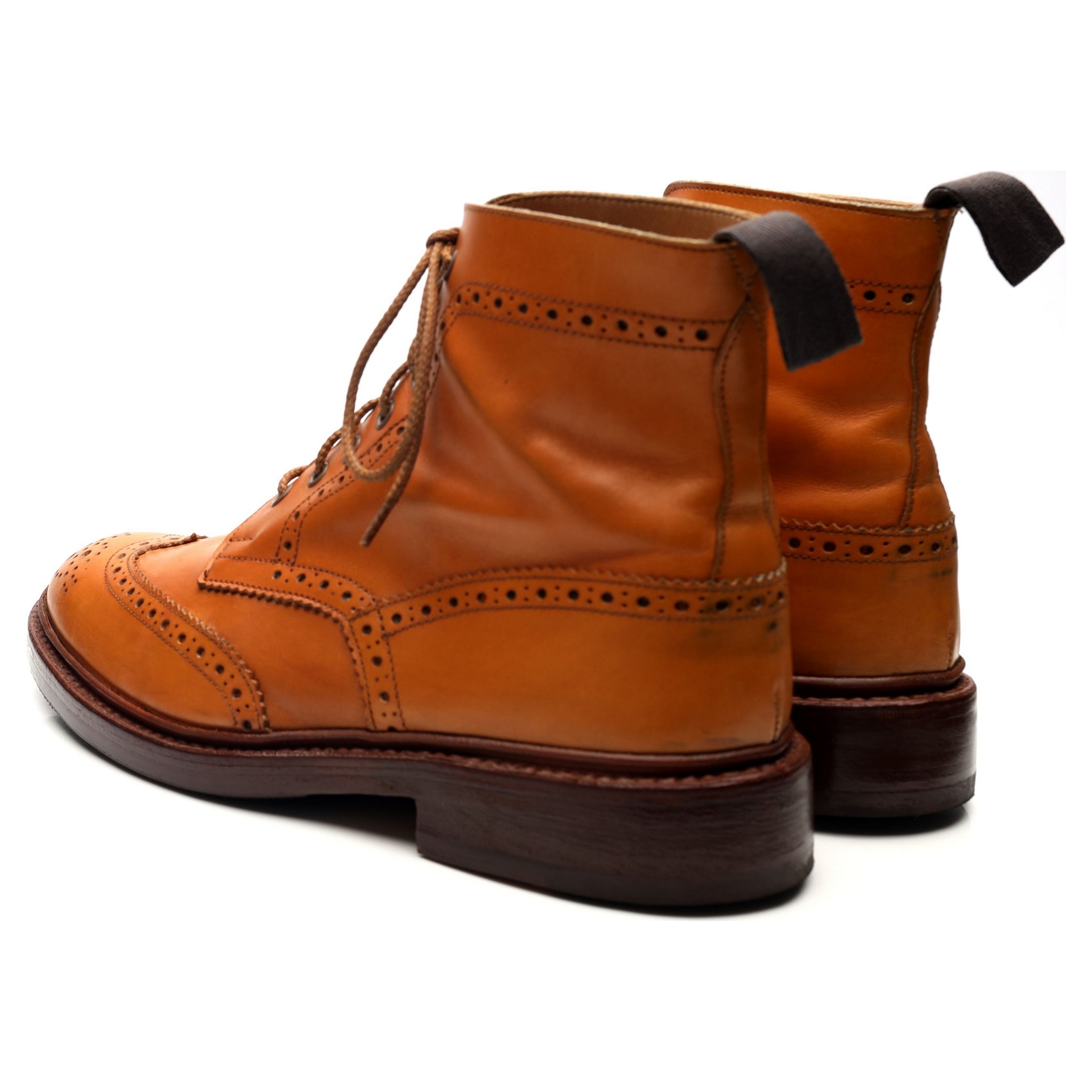 Tricker's Stow bottines cuir marron clair 9