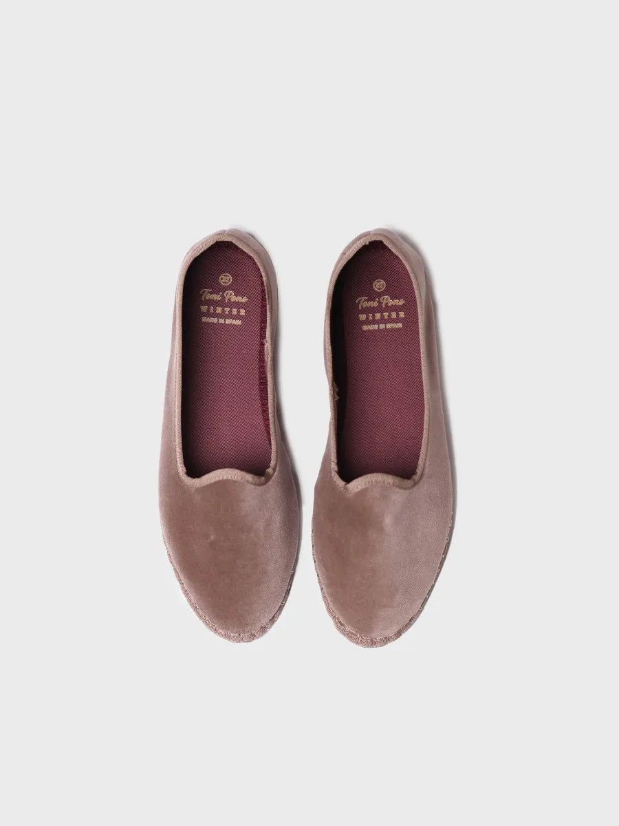 Toni Pons Claudina ballerine velours plate