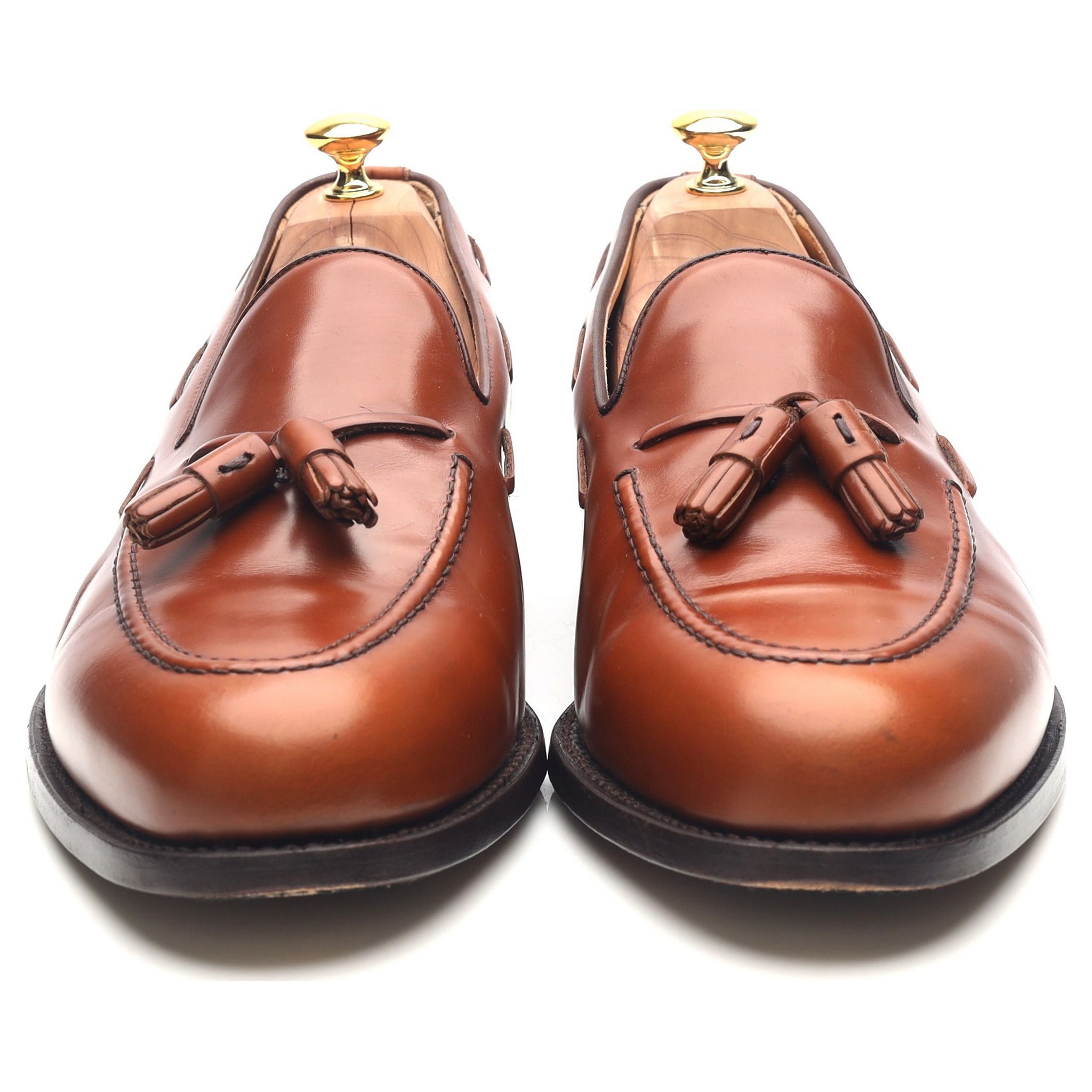 Herring Fletcher mocassins cuir marron UK 12