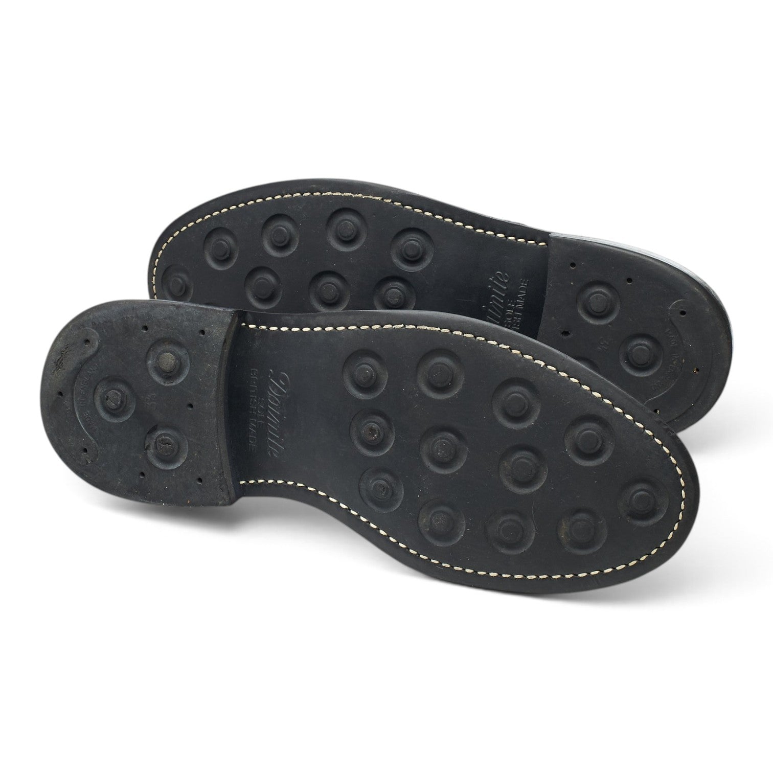Tricker's Bourton derby brogue suède bleu marine UK 9