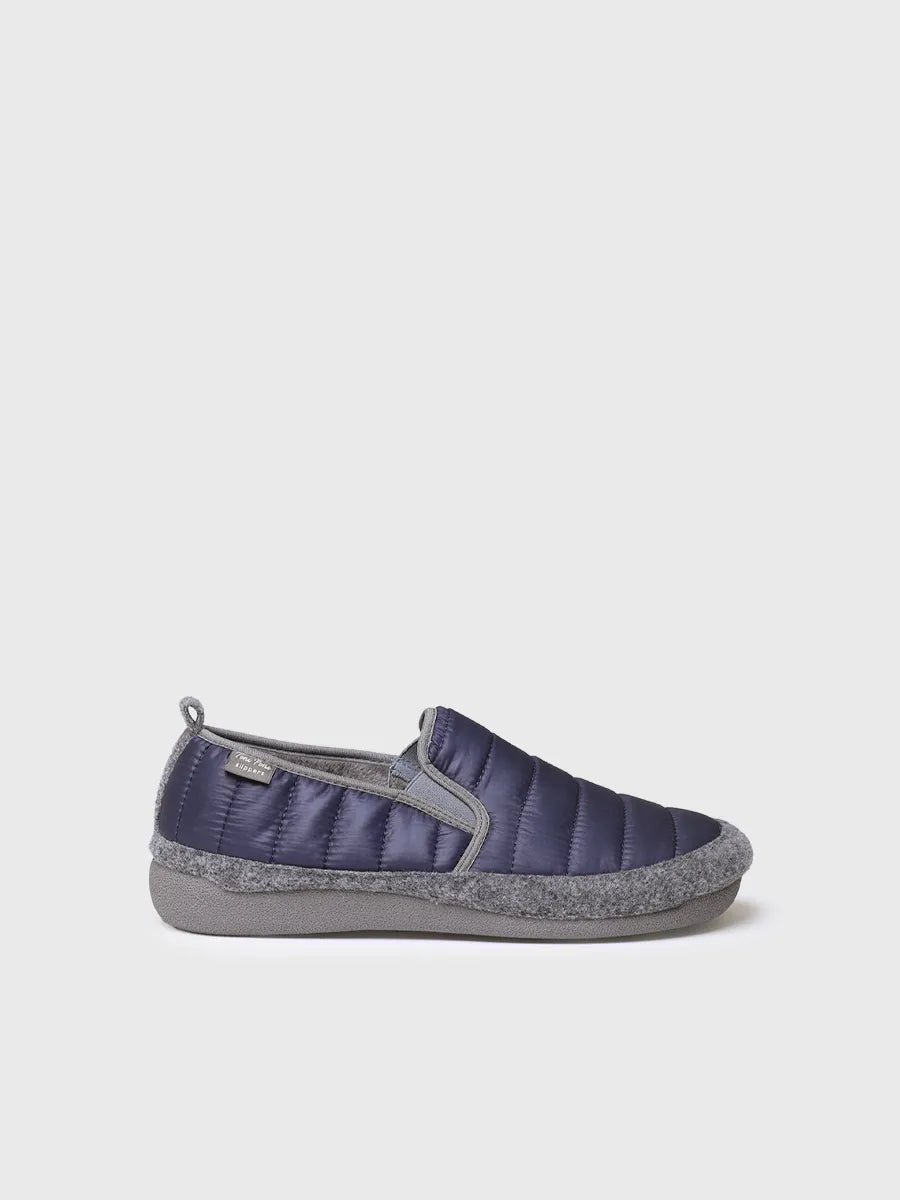 Toni Pons Ned-TK chausson homme bleu marine matelassé