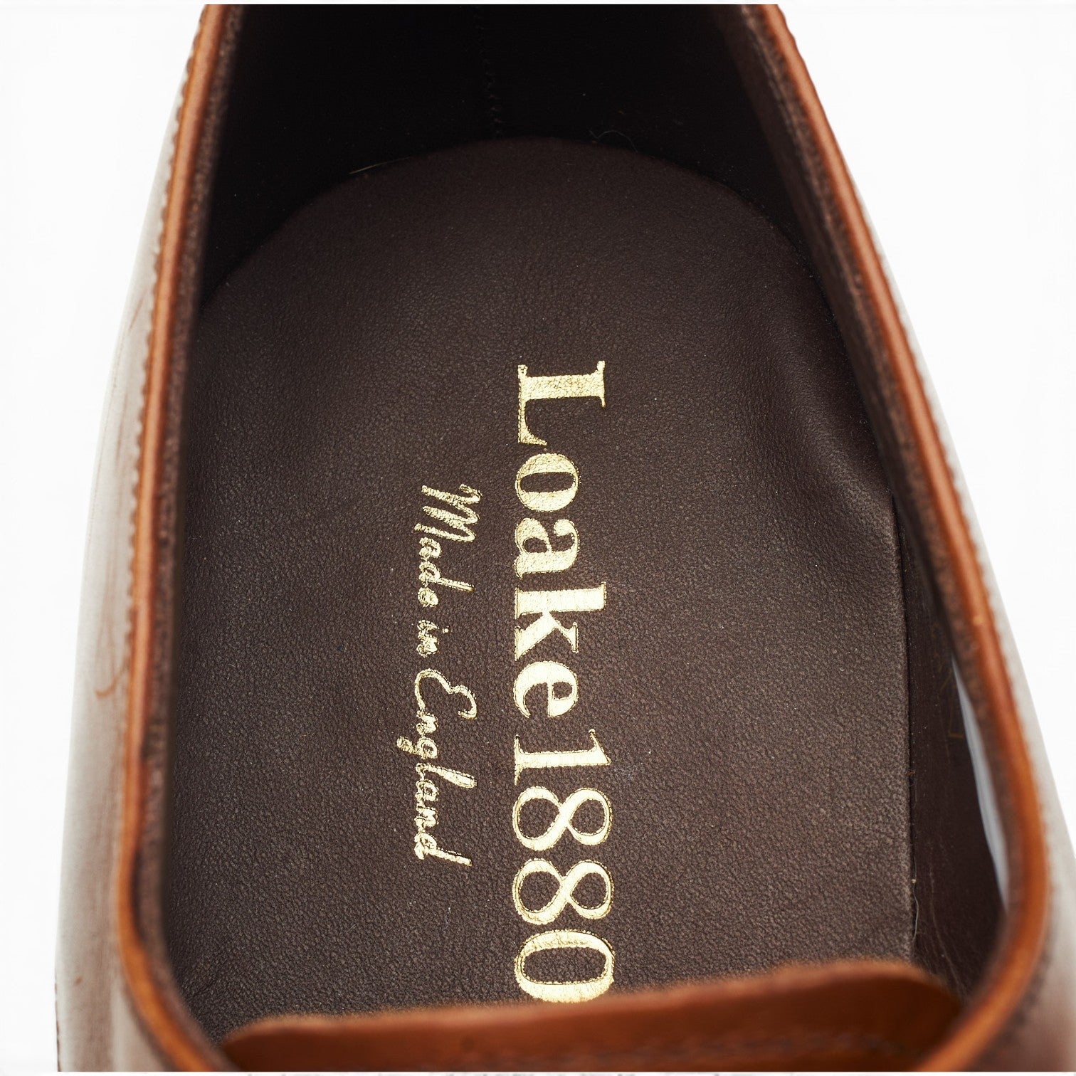 Loake 1880 Cornwall derbies cuir marron 6 UK